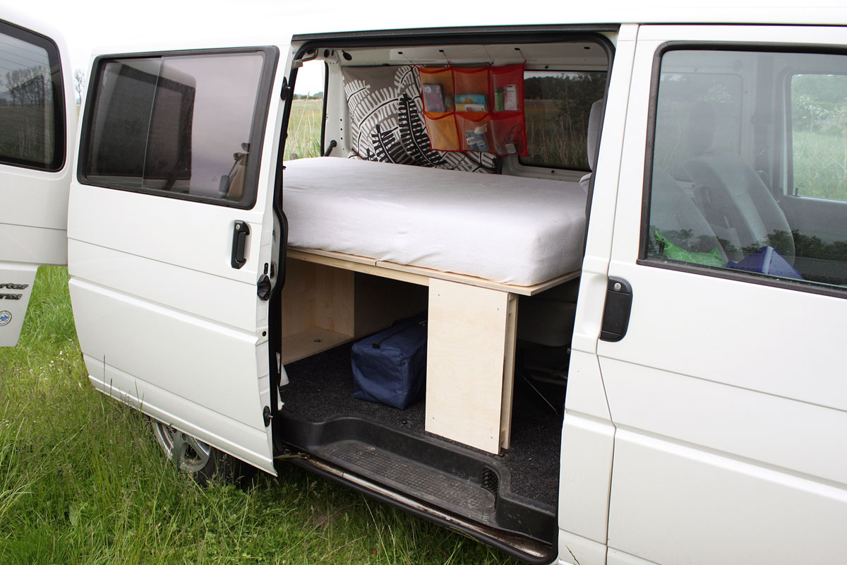 tischlerei rossnagel bulli bett camping T4 7
