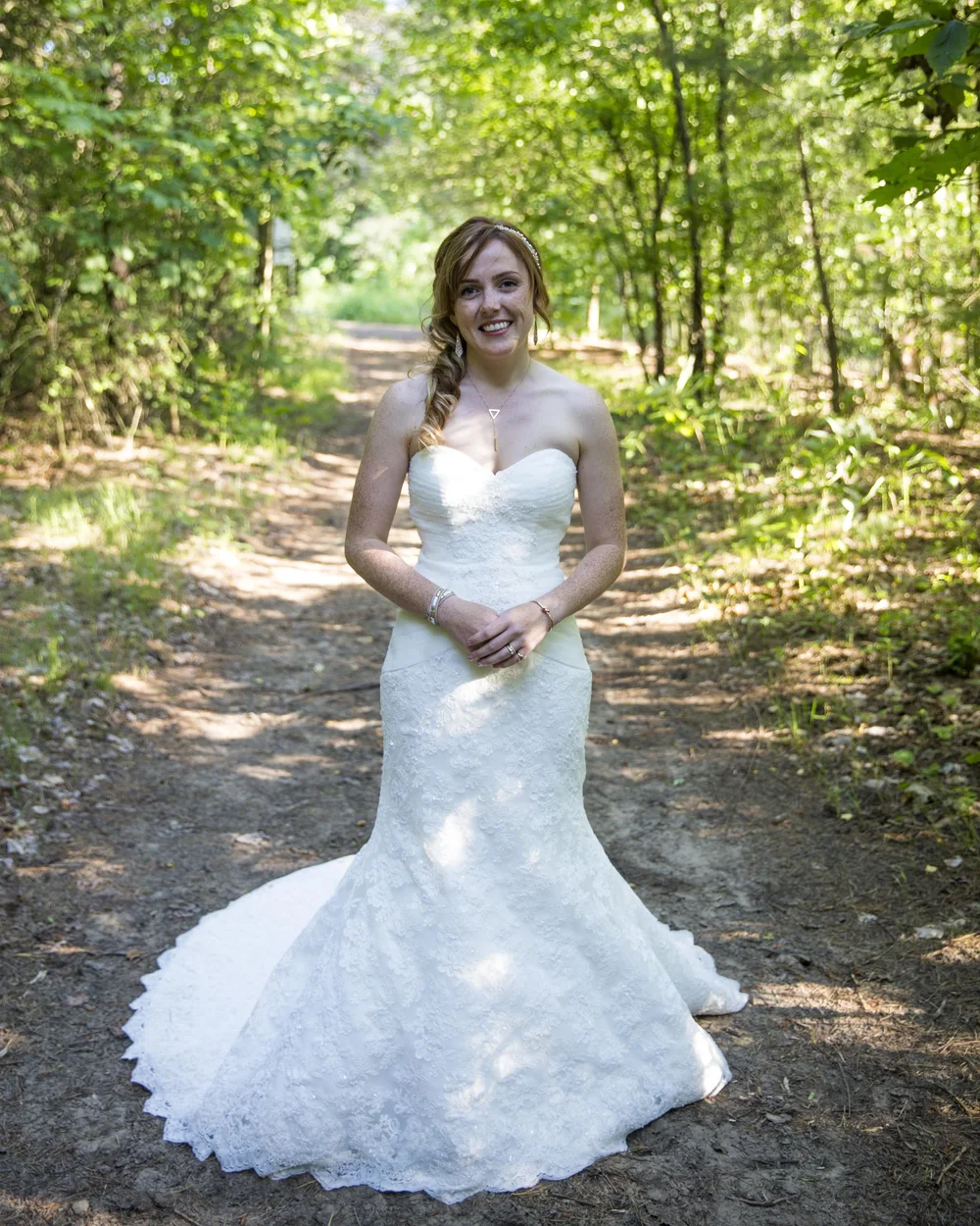 Katie and John's forest wedding, photo 7