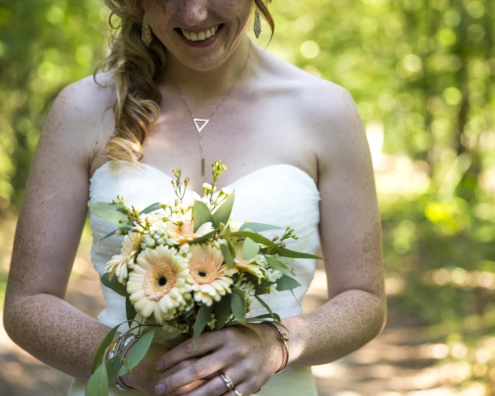 Katie and John's forest wedding, photo 8