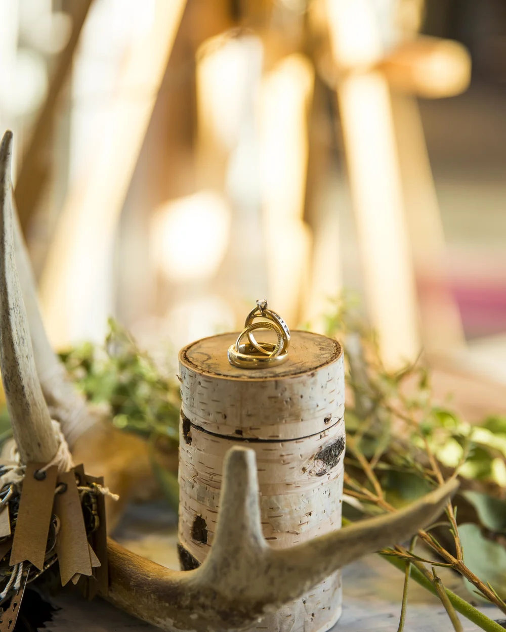 Katie and John's forest wedding, photo 4