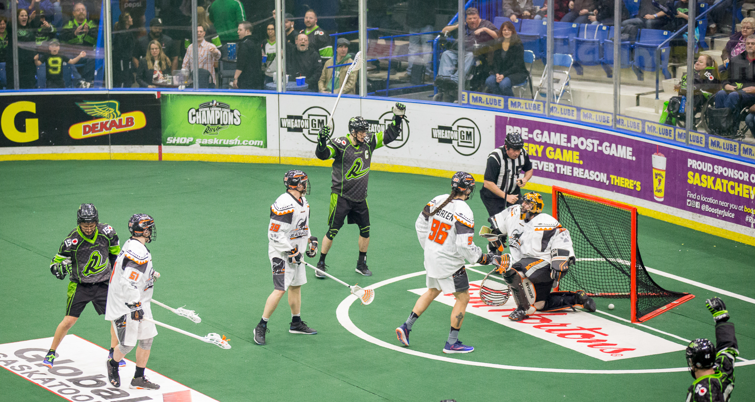 The second quarter continued in the same light with fans still engaged from the moment they stepped in the building, never missing a cue to chant, cheer, or pound their fist against their chest after a goal. Rush kept up their two goal lead entering half time with a 6-4 score.