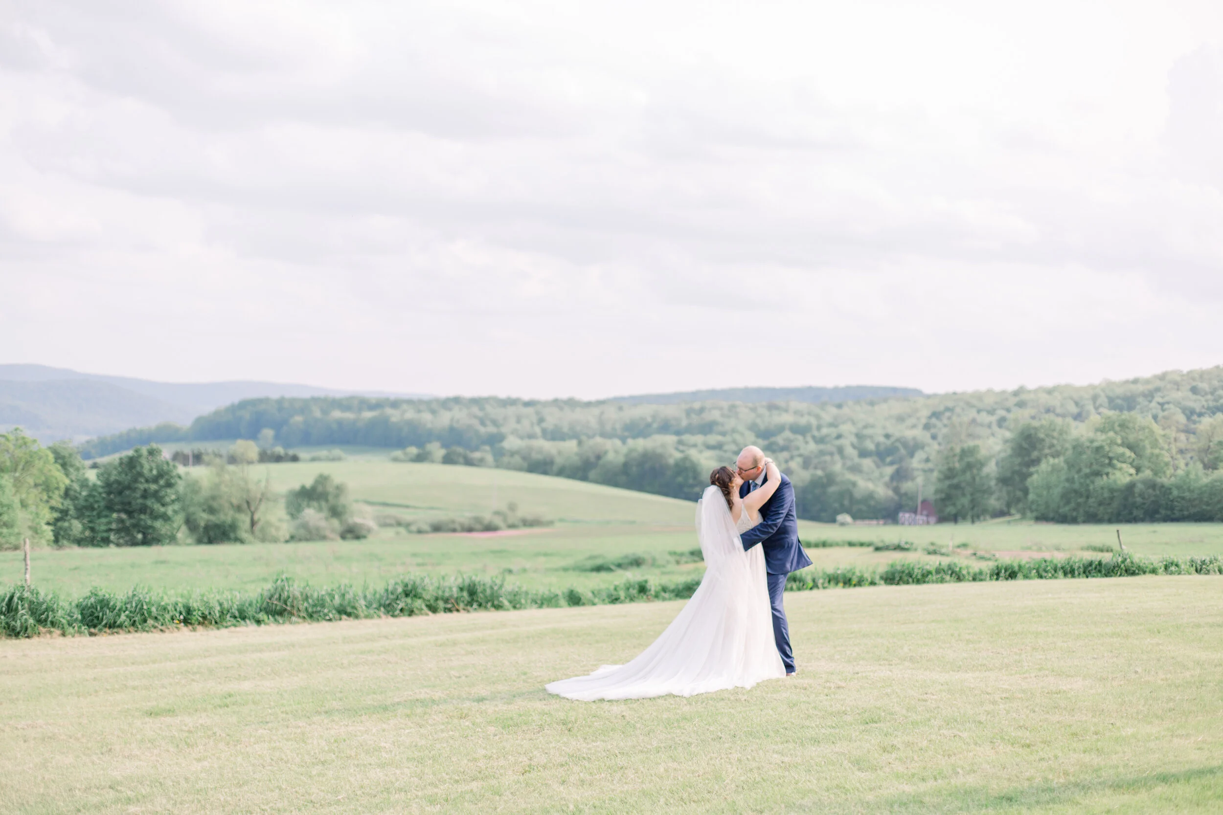 Andy + Jenn's FarmHouse Wedding