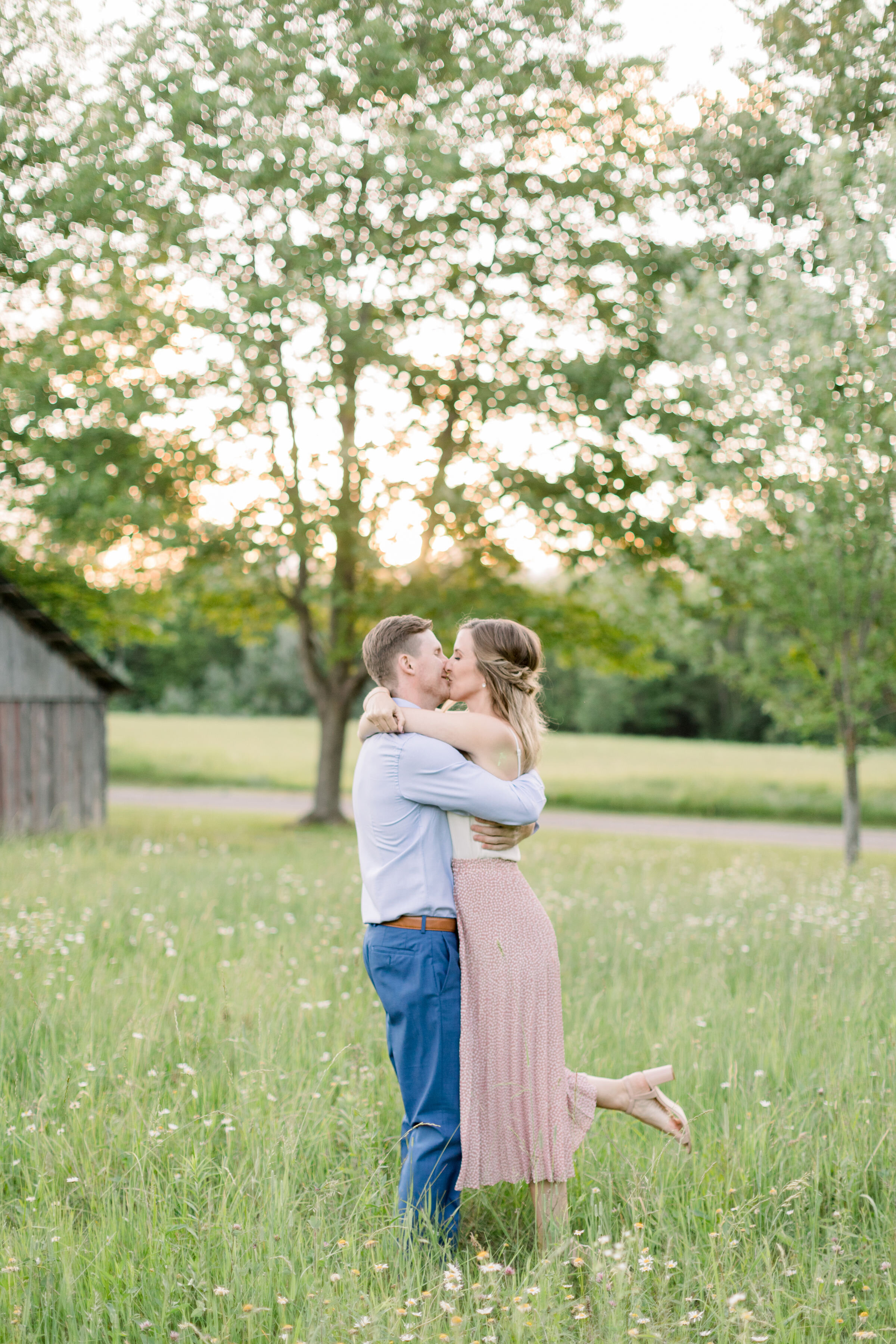  Beautiful and simple half do with hair pulled up in a twist for engagement photo session by Chelsea Mason Photography in Ottawa, ON. hair inspo for engagements simple hair styles for photoshoot half-up hair dos twisted hair styles hair for engagemen