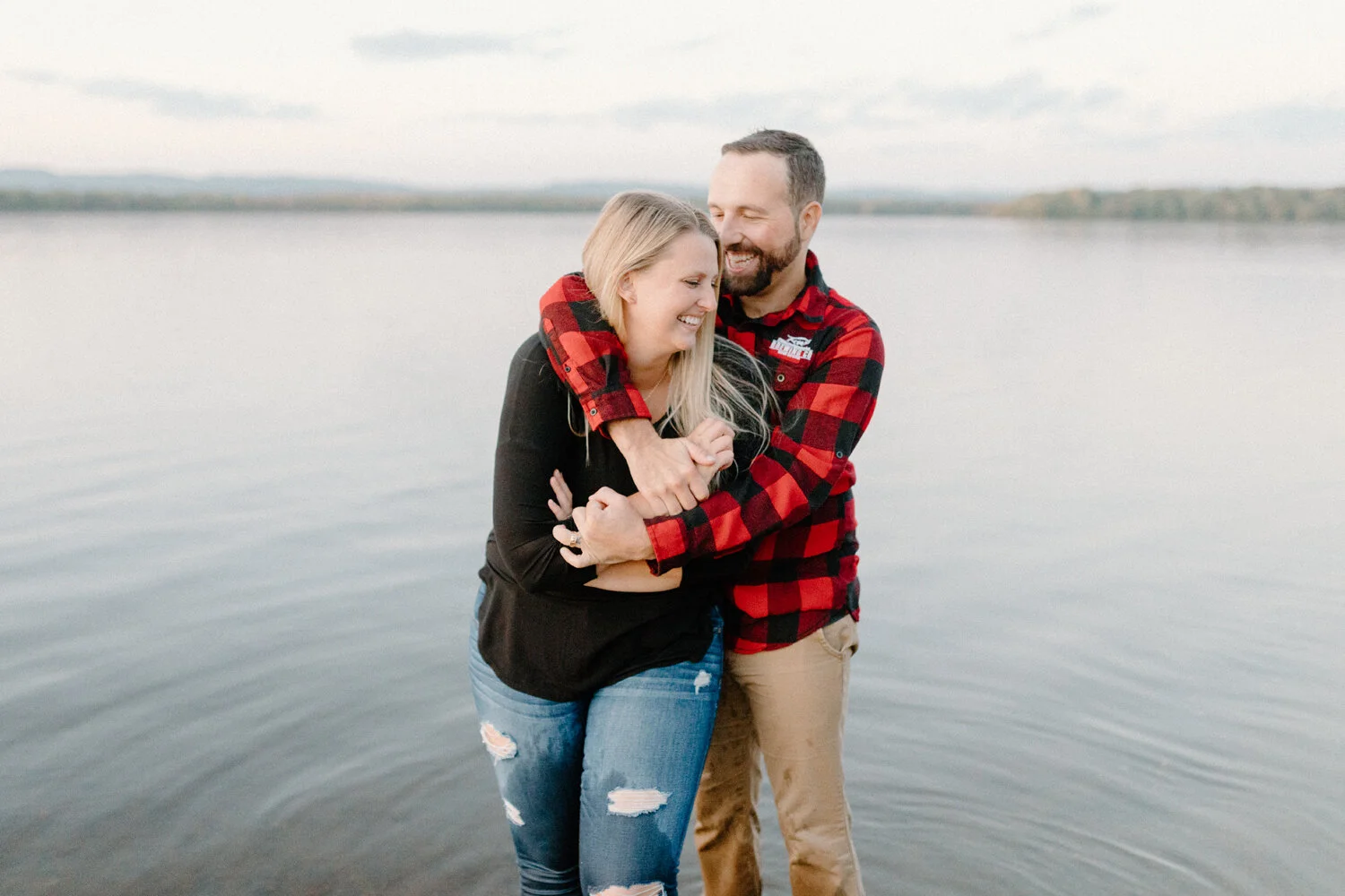 Katie + Ron Engagement Session || Constance Bay Beach, Ottawa