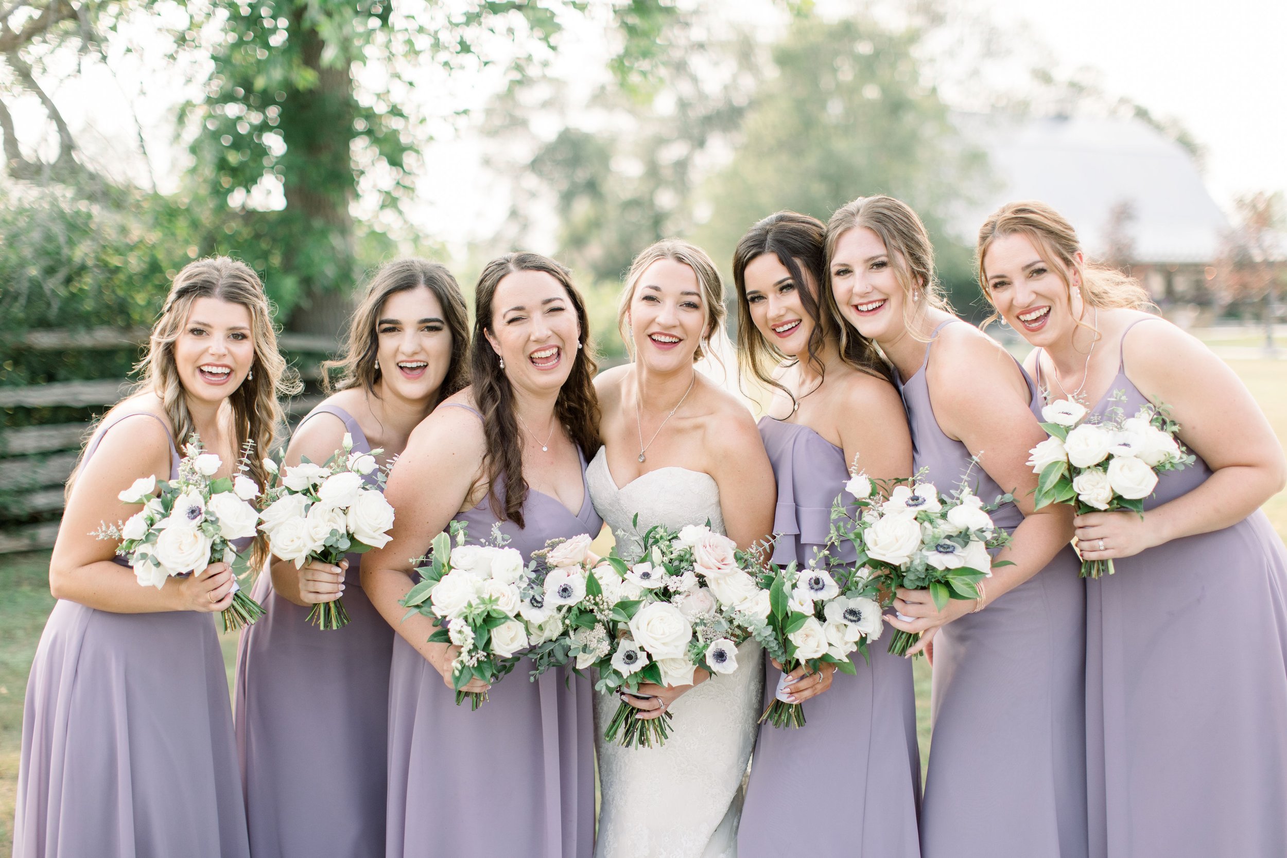  Bridesmaids wearing lilac dresses for a wedding at Stonefield Estates in Ontario by Chelsea Mason Photography. bridesmaid goals #StonefieldEstates #Ontarioweddings #Chelseamasonphotography #Chelseamasonengagements #Ontarioweddingphotographers 