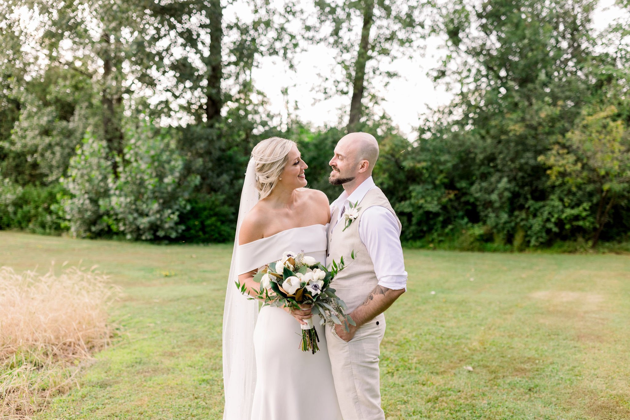 A Rustic Chic Summer Wedding at The Herb Garden in Ontario