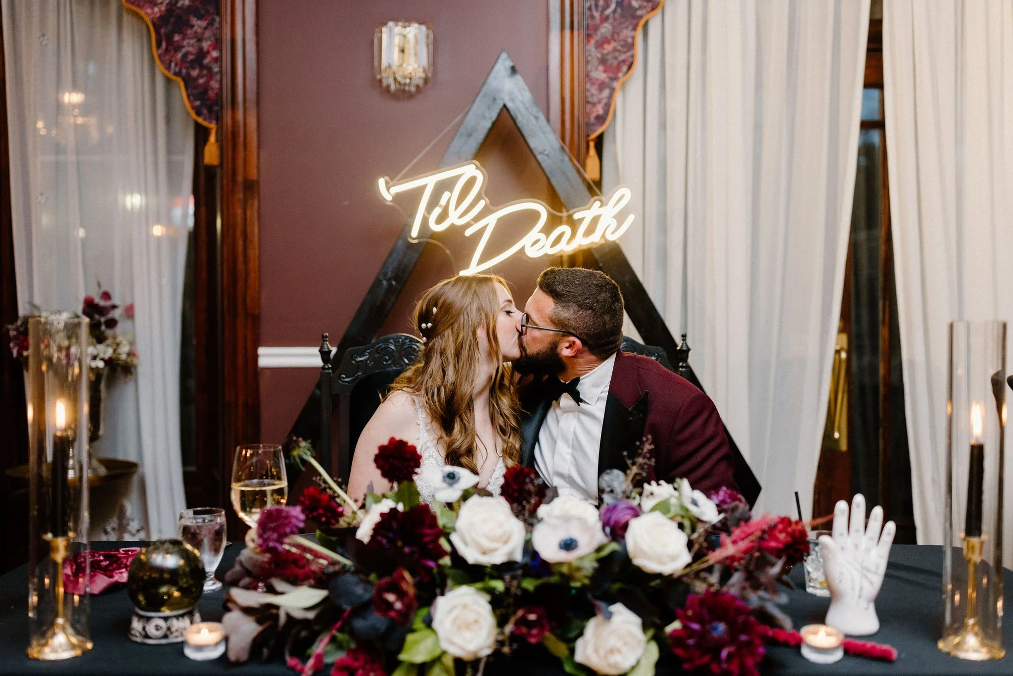A Moody + Unique "Till Death Do Us Part" Carleton Place Wedding