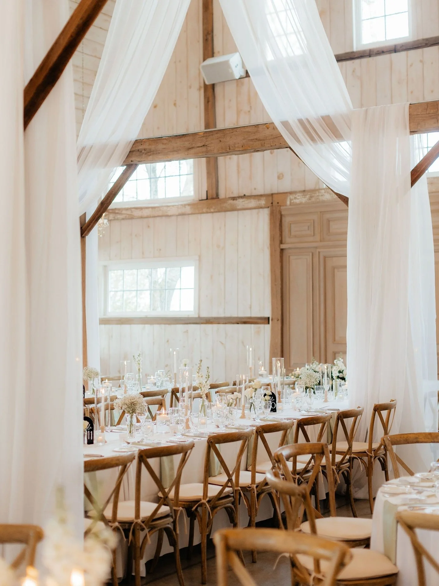 There will be moment during your wedding planning where a photographer suggests that you do a &ldquo;first look&rdquo; with your reception space&hellip; I highly suggest you listen to them🥹
&bull;
You&rsquo;ll spend probably a year designing your we