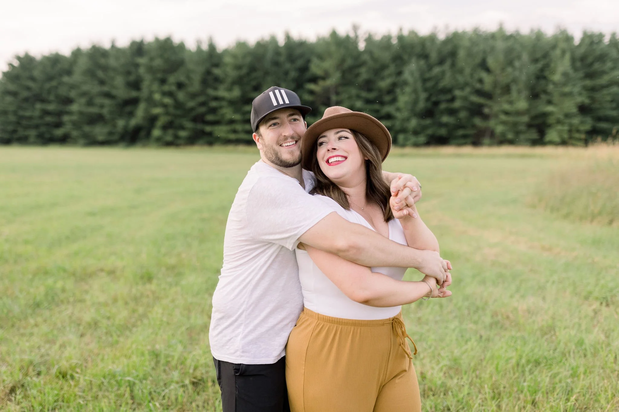 A Summer Evening Engagement Session at Pinhey's Point in Dunrobin ...