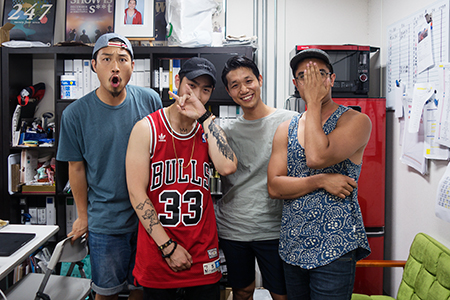 Hes, Yoni, Yusuke & Jino (En Dance Studio - Shibuya)