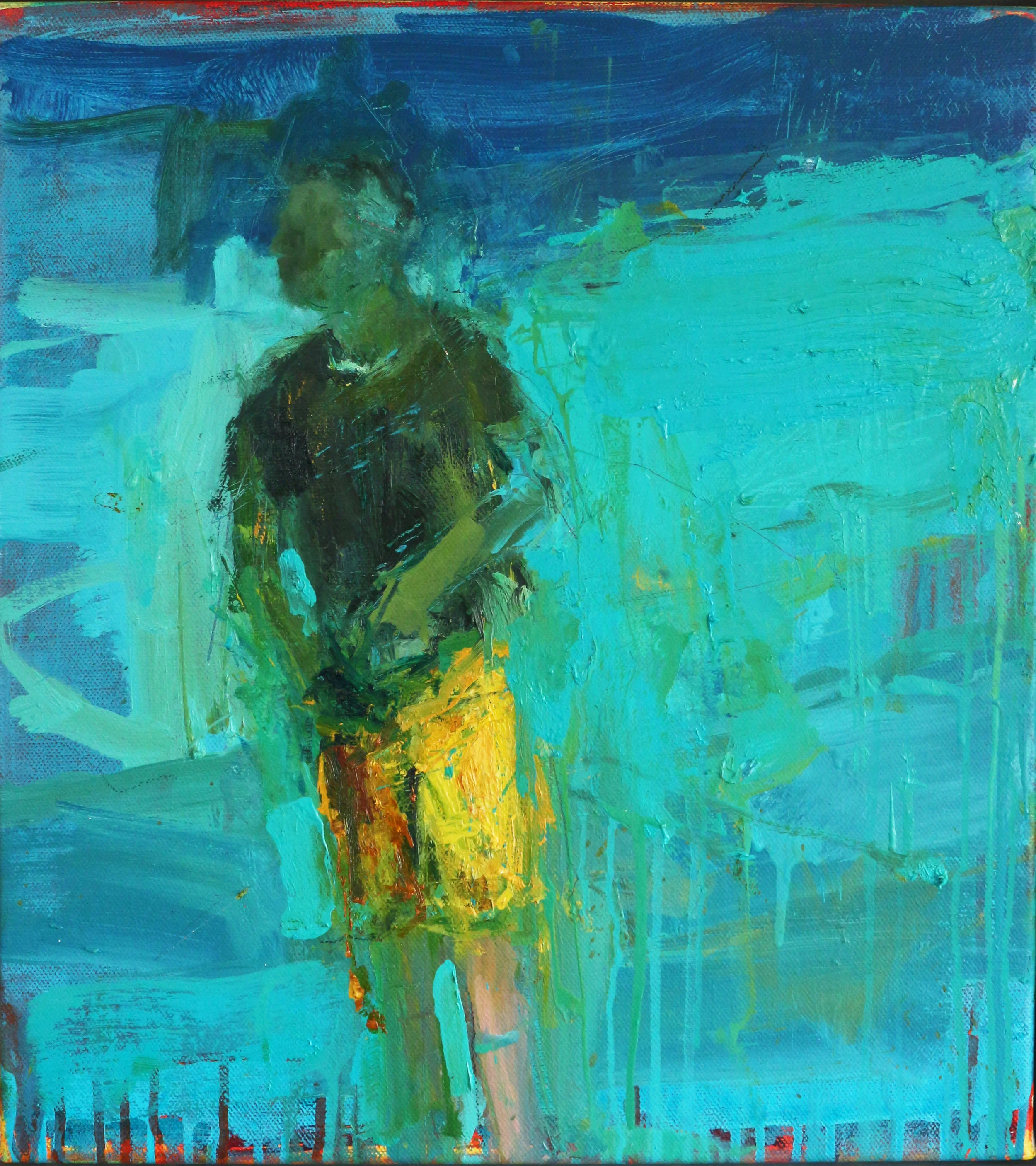 Nostalgic Voices 1 - Oil on Linen 50 x 45 cm