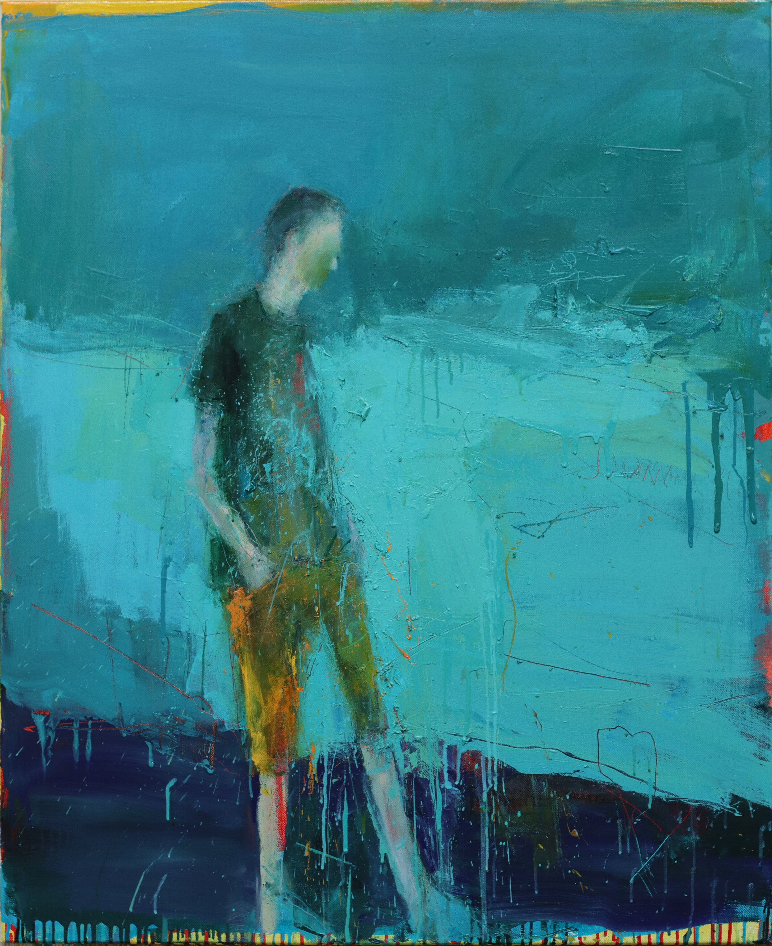In a Timeless Sweet Land - Oil on Linen - 110 x 91 cm