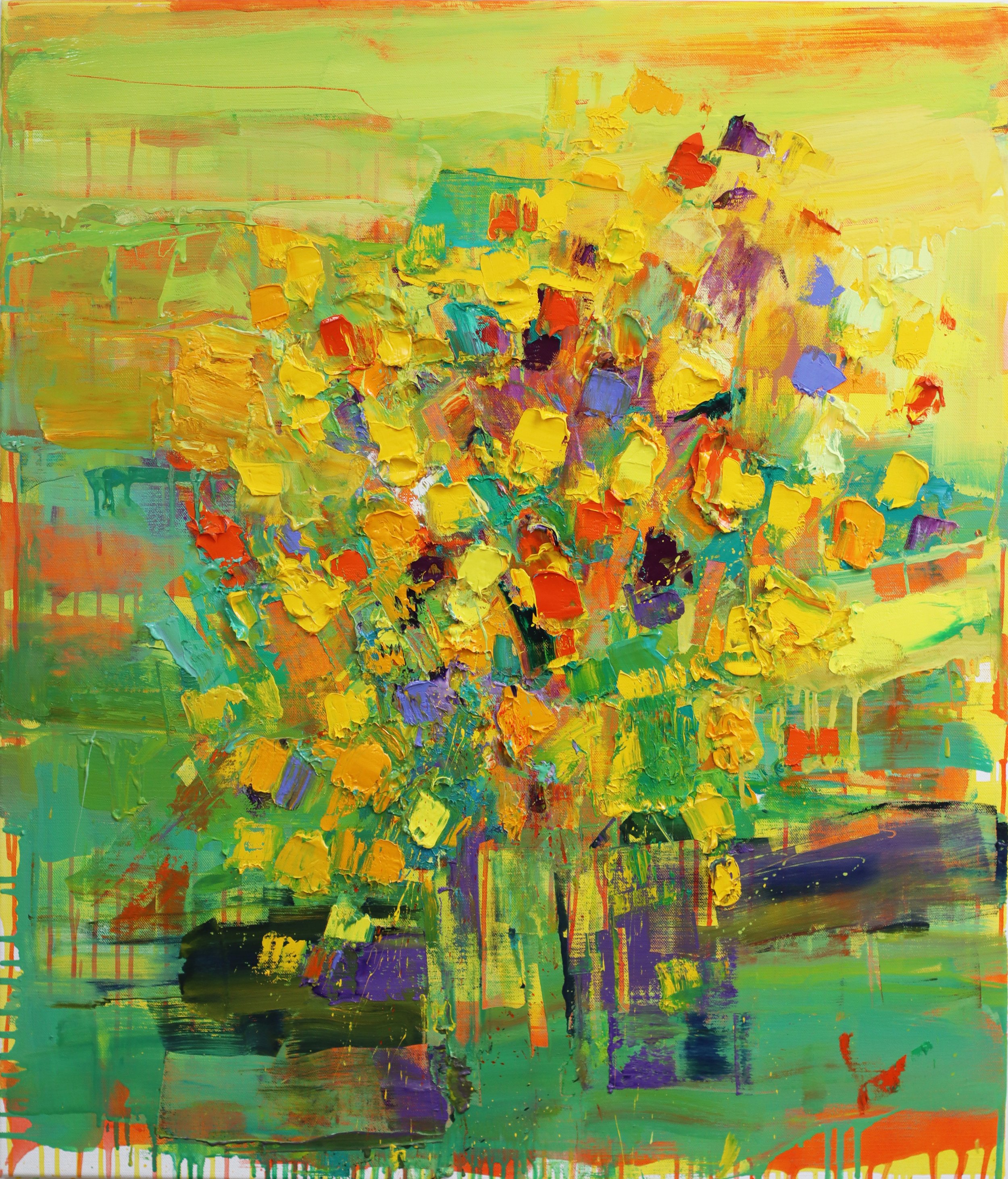 'The Presence of You Shines III' - Oil on Linen 106 x 91 cm