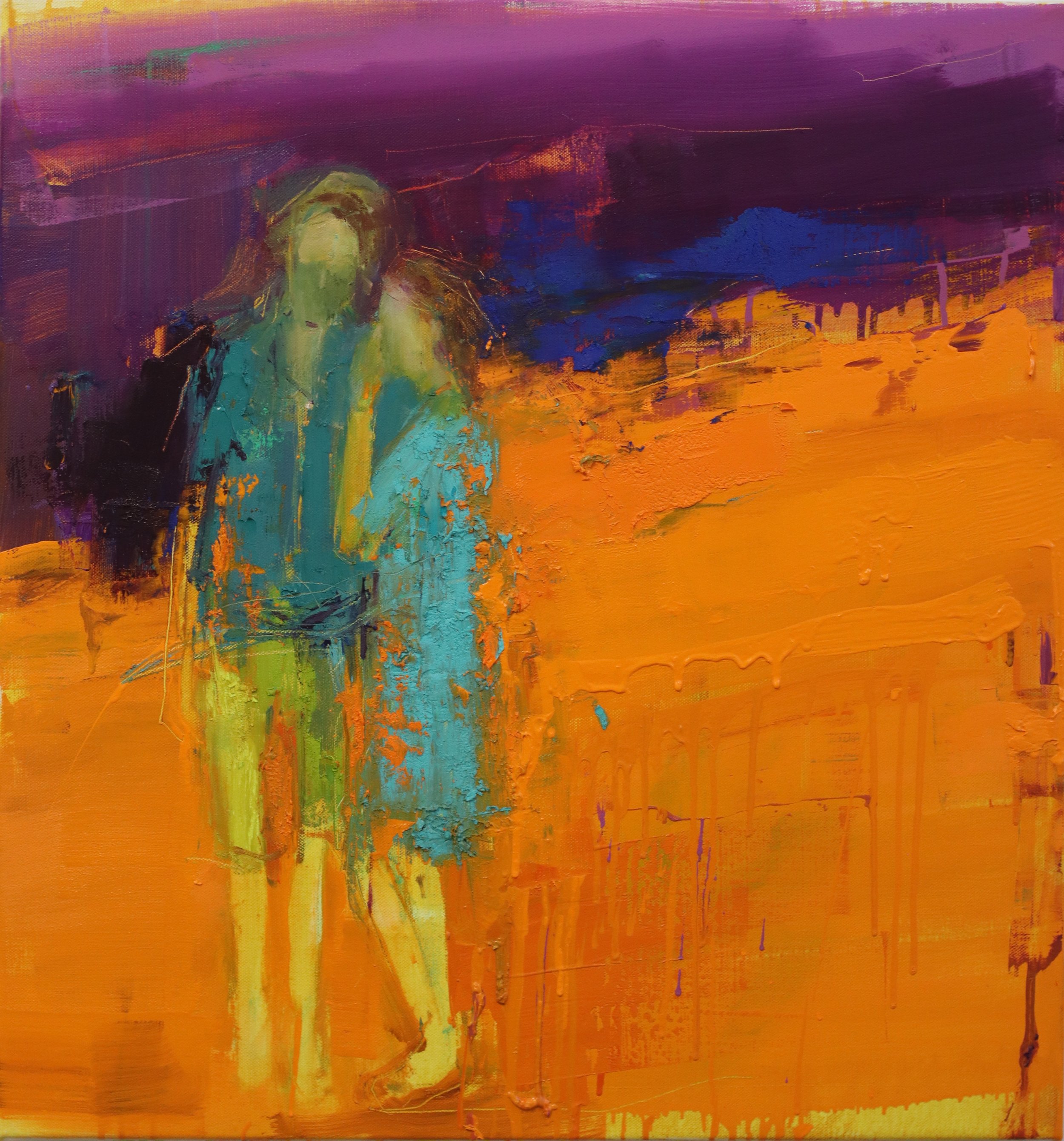 A Place For Your Heart - Oil on Linen 80 x 75 cm