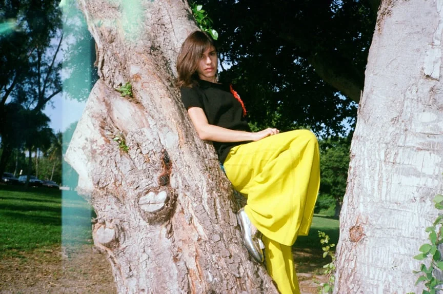 top by Cedric Charlier and pants by Celine 