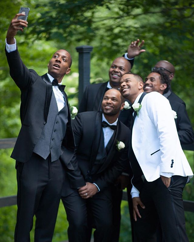 Fun times with the guys!

#wedding #weddingtux #weddingday #weddingwire #groom#groomsmen #selfie #brothers #friends #family #weddingphotography #weddingphotographer #ashtoncreekvineyard #richmondwedding #richmond