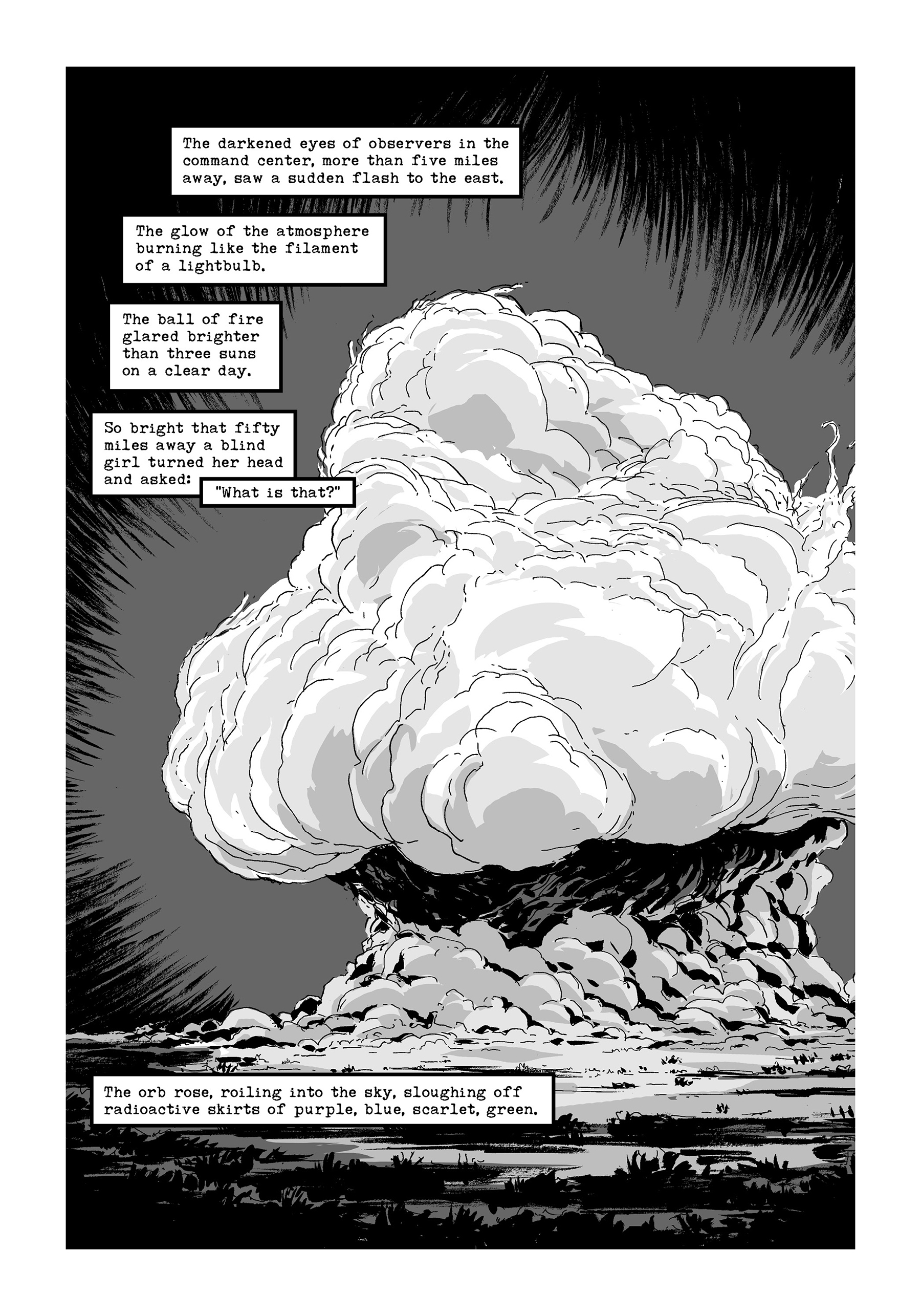 A Graphic History of the First Atomic Bomb Trinity