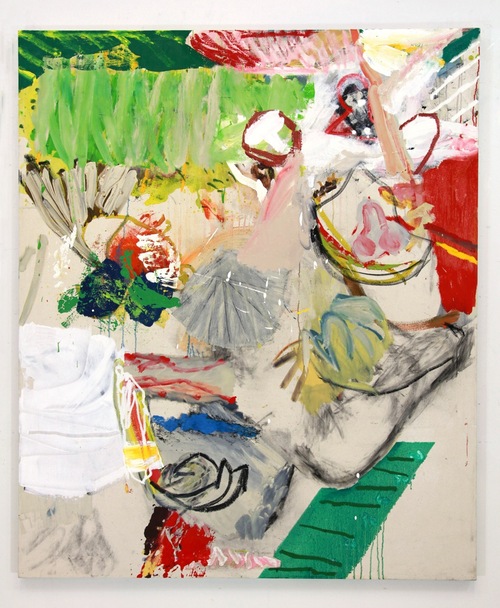  CB Faces Drug, Weapons Charges, 2014, oil on canvas, 60 X 50 inches 