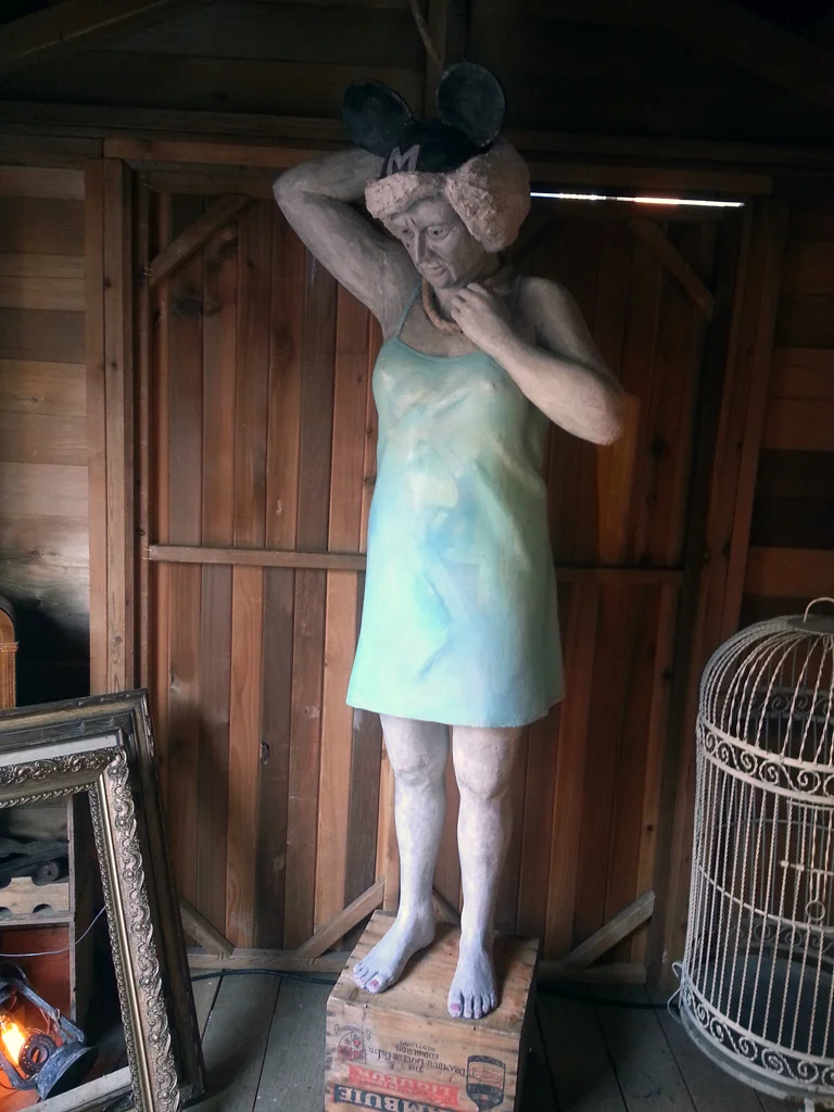 Signs and Symbols: a collaborative installation with Steve Davis at SubZER0 Art Festival in San Jose. Steve Davis created the figure above.