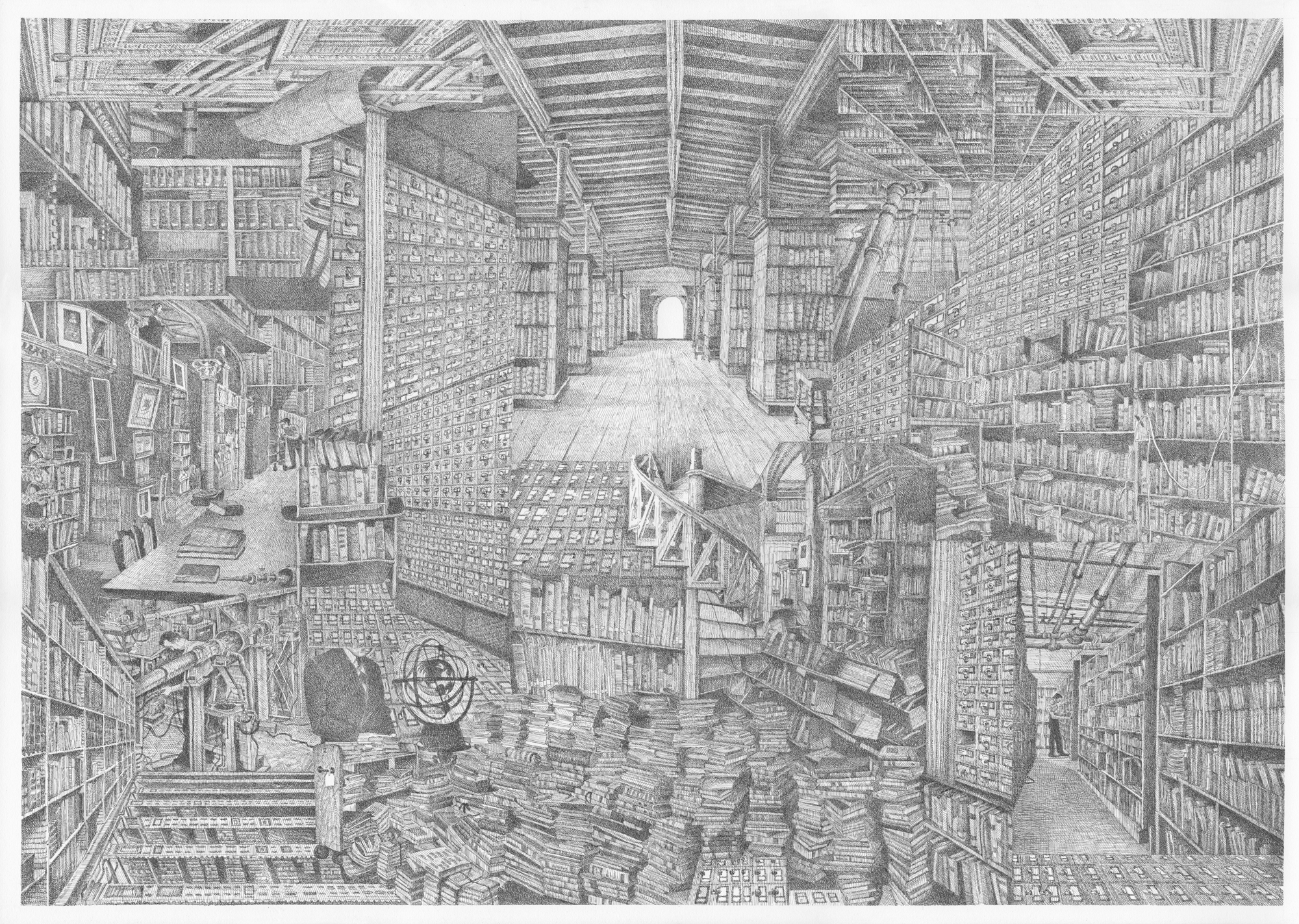 Library (2016). Image courtesy of the artist.