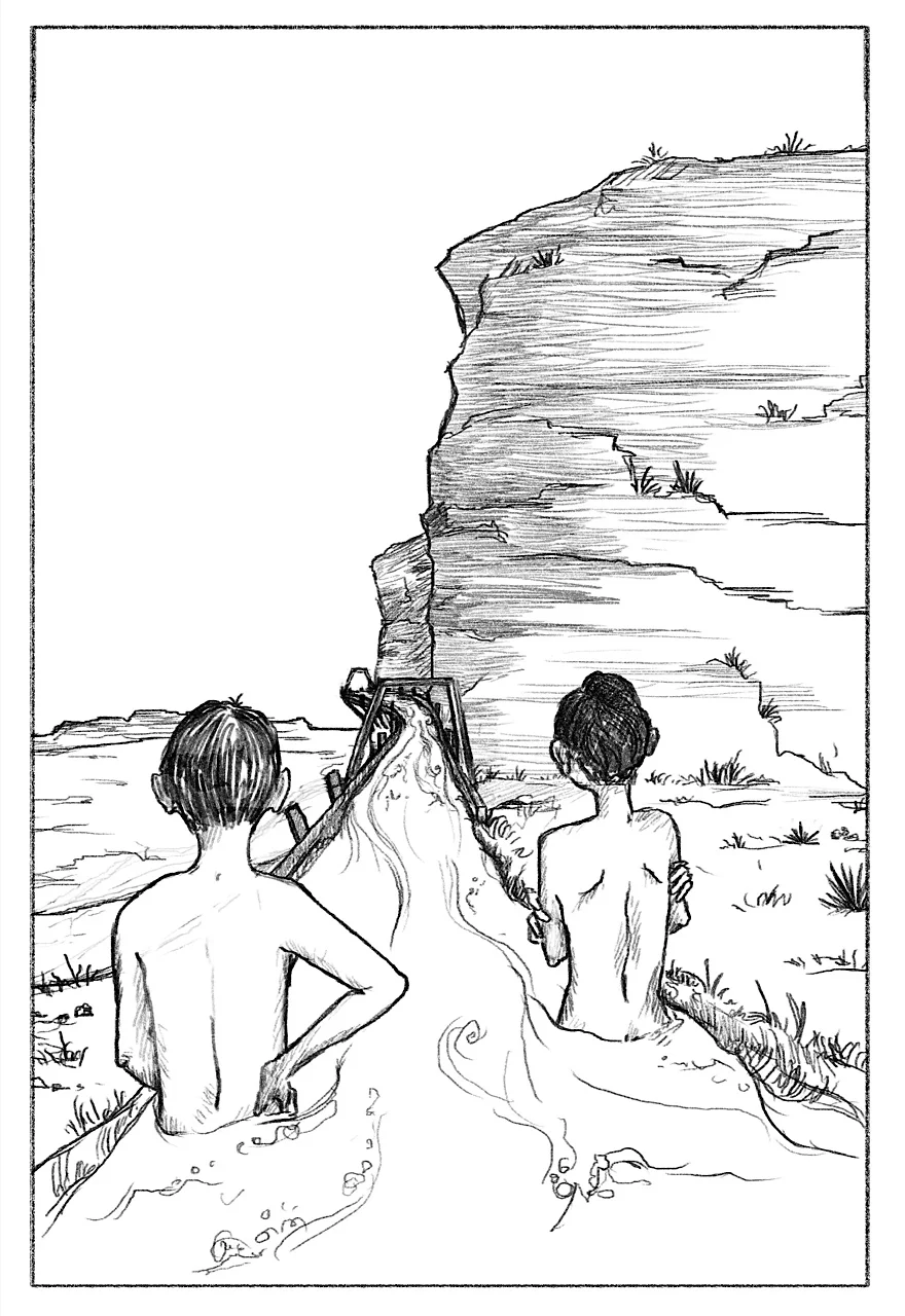 Drawing by Corrie Francis Parks