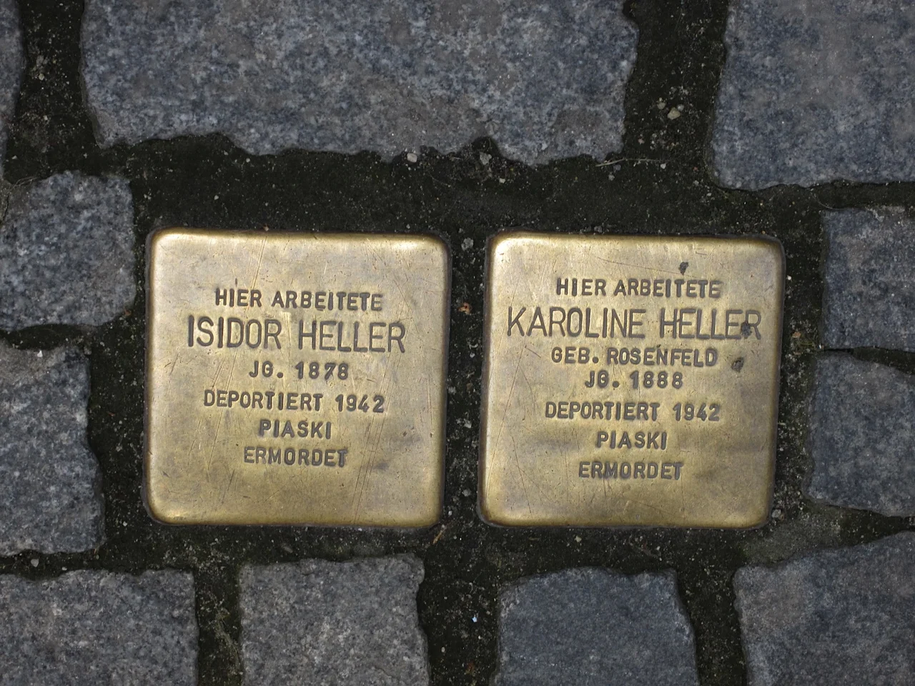 Story in Stumbling Stones
