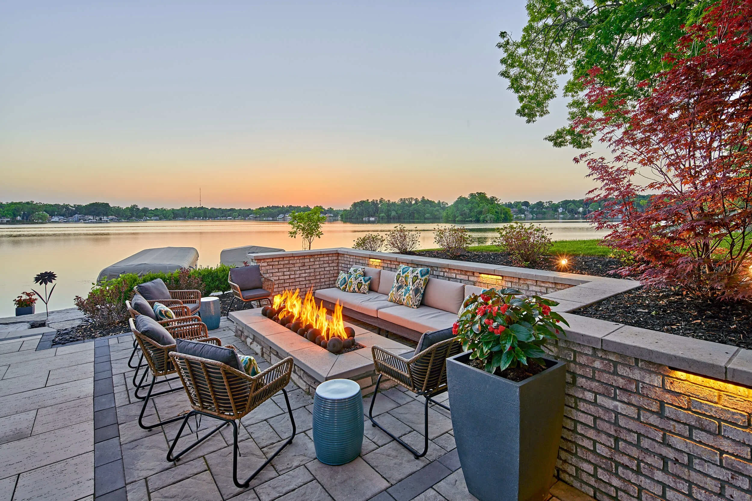 Michigan's Premier Design and Build Company for Outdoor Fireplaces and