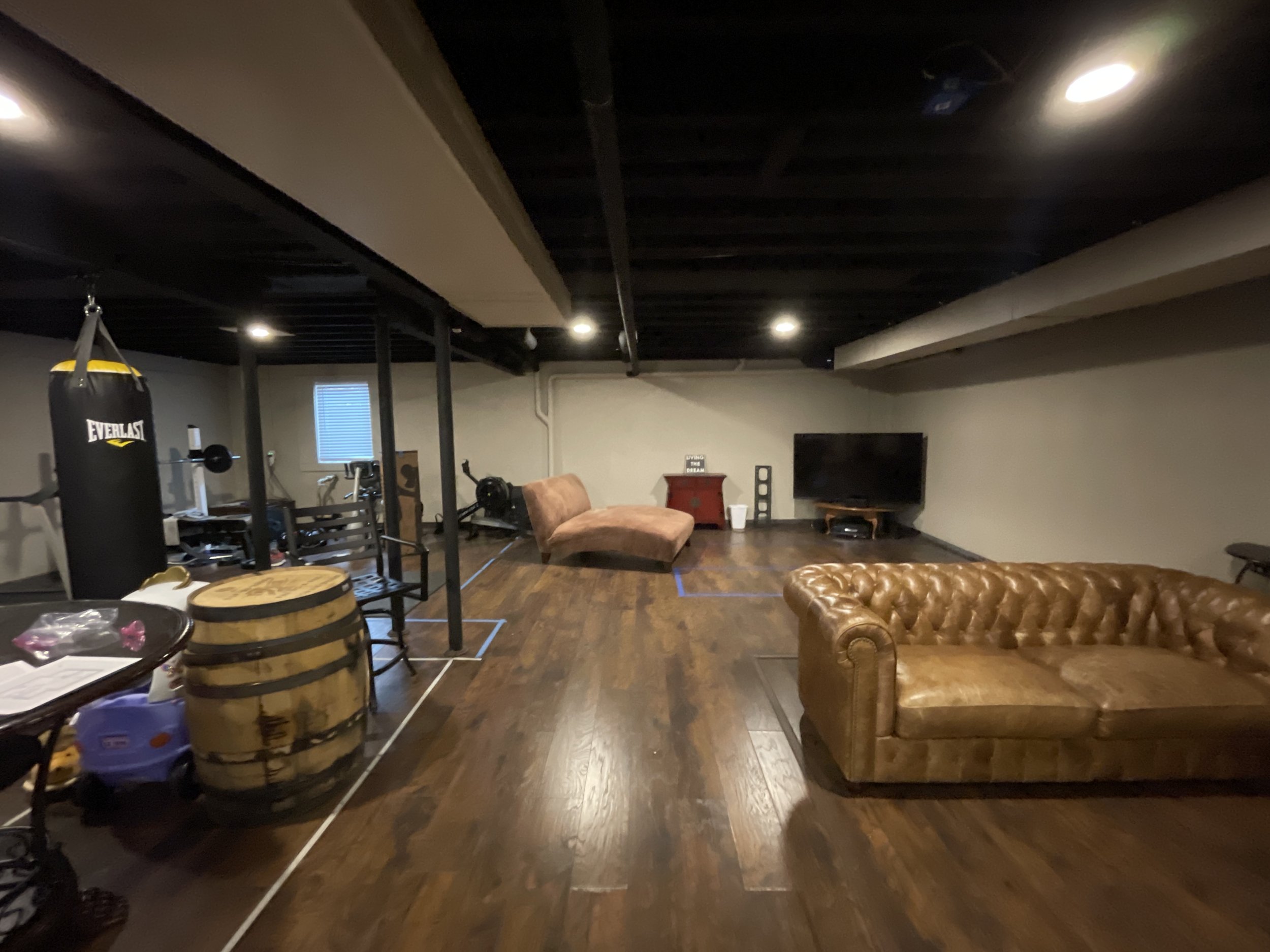Before and After Basement Remodel — VENTURES