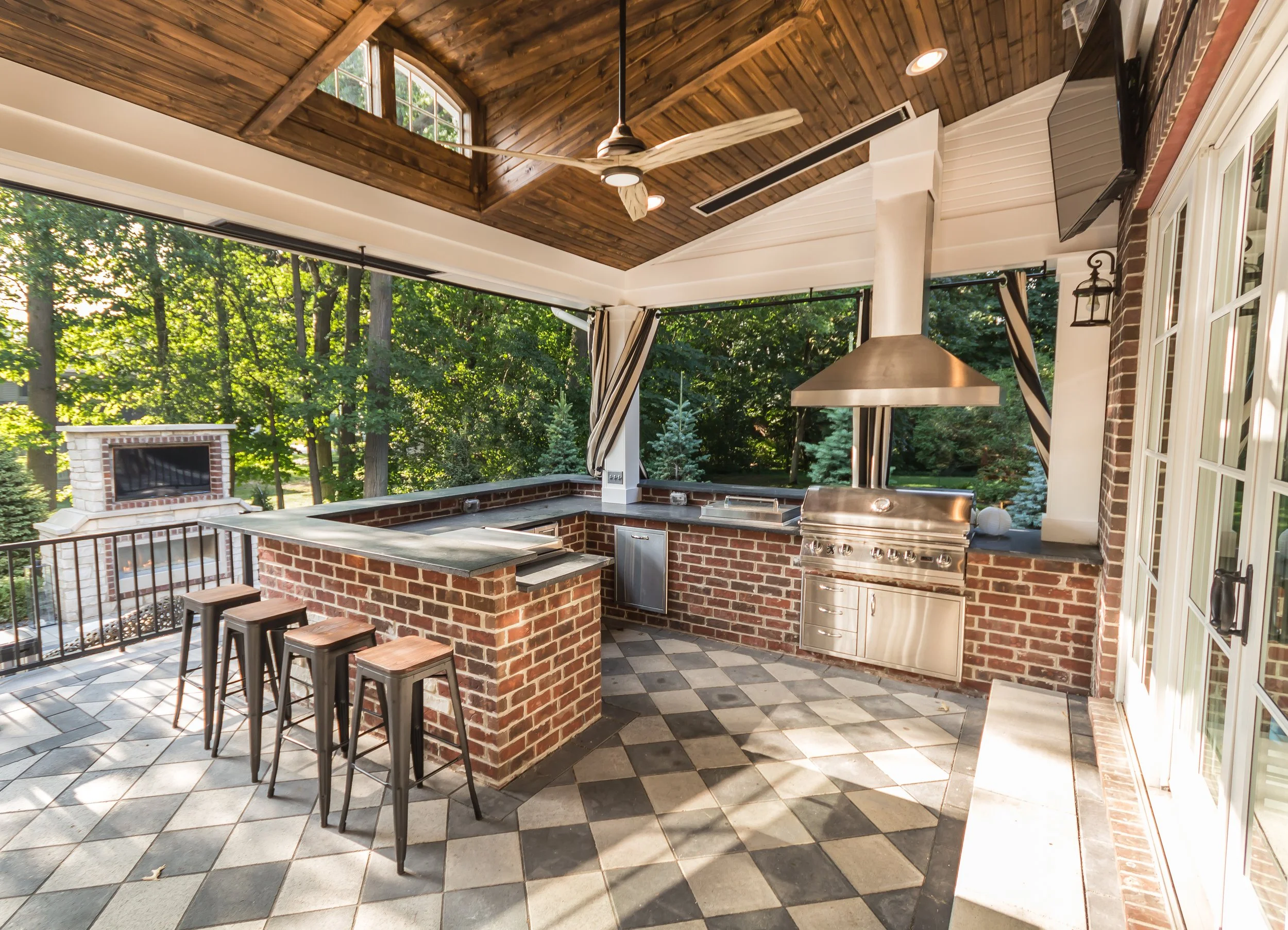 Porch Outdoor Kitchen Ideas