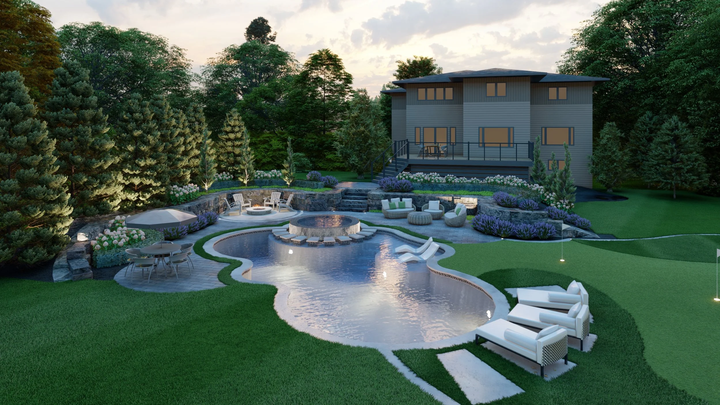 Outdoor Living Space Design Ideas & Expert Tips | Ventures Design ...