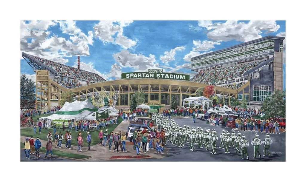 Michigan State University Spartan Stadium