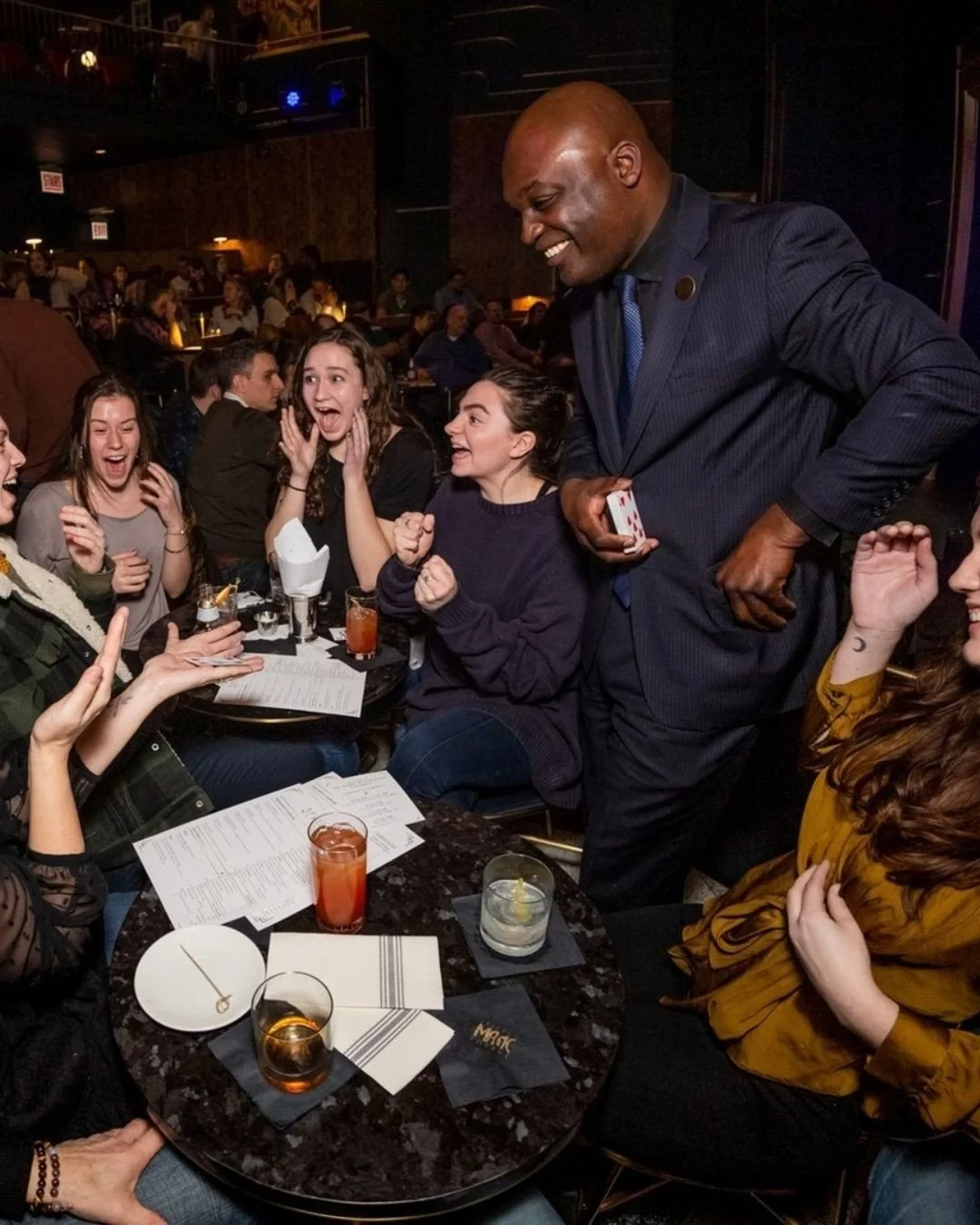 Round up the crew. With cocktails, close-up illusions, and stage magic, a girls&rsquo; night out at Chicago Magic Lounge is anything but ordinary.

Plan your next get-together with the link in bio. 

#chicagomagiclounge #thingstodochicago #immersivee