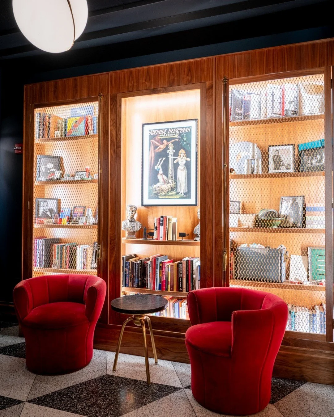 Our Art Deco spaces are crafted with intention. Each detail invites you deeper into a world shaped by Chicago history, theatrical flair, and timeless charm.

#chicagomagiclounge #immersiveexperience #thingstodochicago #speakeasychicago