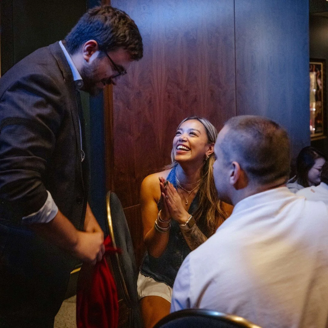 Love in the air, magic at your table. Happy Valentine's Day from the Chicago Magic Lounge! 

P.S. If you need a last-minute present, our gift certificates are always a magical choice and never expire.

#chicagomagiclounge #magicshow #thingstodoinchic