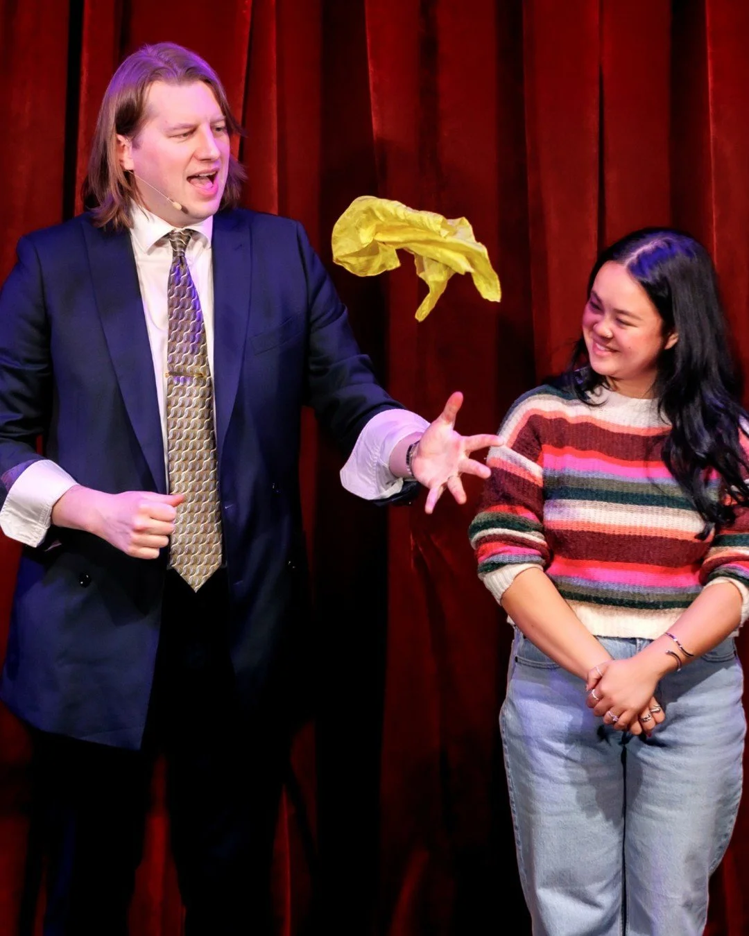 Let&rsquo;s toss a well-deserved round of applause to @justinpurcell_magician as he takes his final bow for &ldquo;Magic Is People&rdquo; tonight. His wit, warmth, and artistry have filled our stage with unforgettable moments. Bravo on another remark