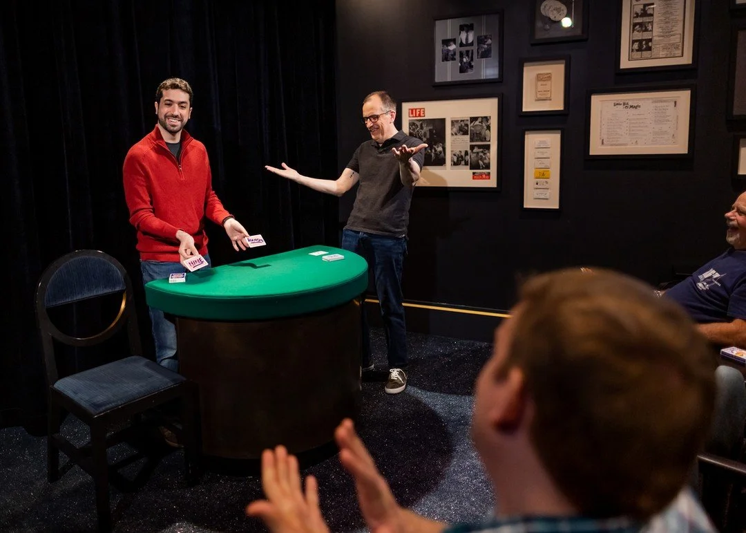 Spring semester is almost here. Magic Classes start on May 9, launching six immersive weeks dedicated to mastering sleight of hand and stepping comfortably into the spotlight.

Enroll with the link in bio. 

#chicagomagiclounge #magicclass #thingstod