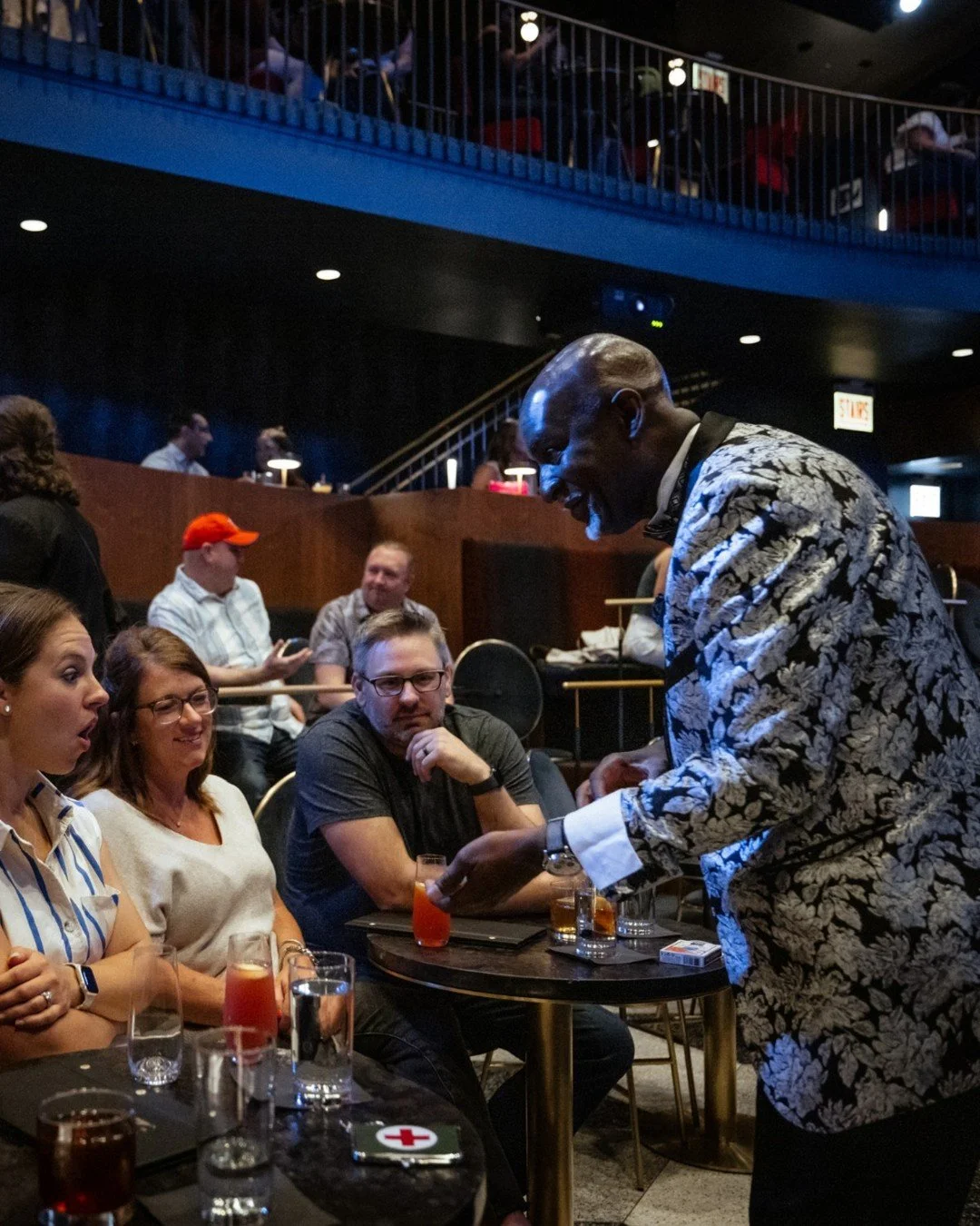 An evening where every detail feels intentional and every moment feels wondrous. From intimate tableside magic to captivating performances on stage, The Signature Show is a celebration of Chicago-style magic. 

Available every Thursday through Sunday