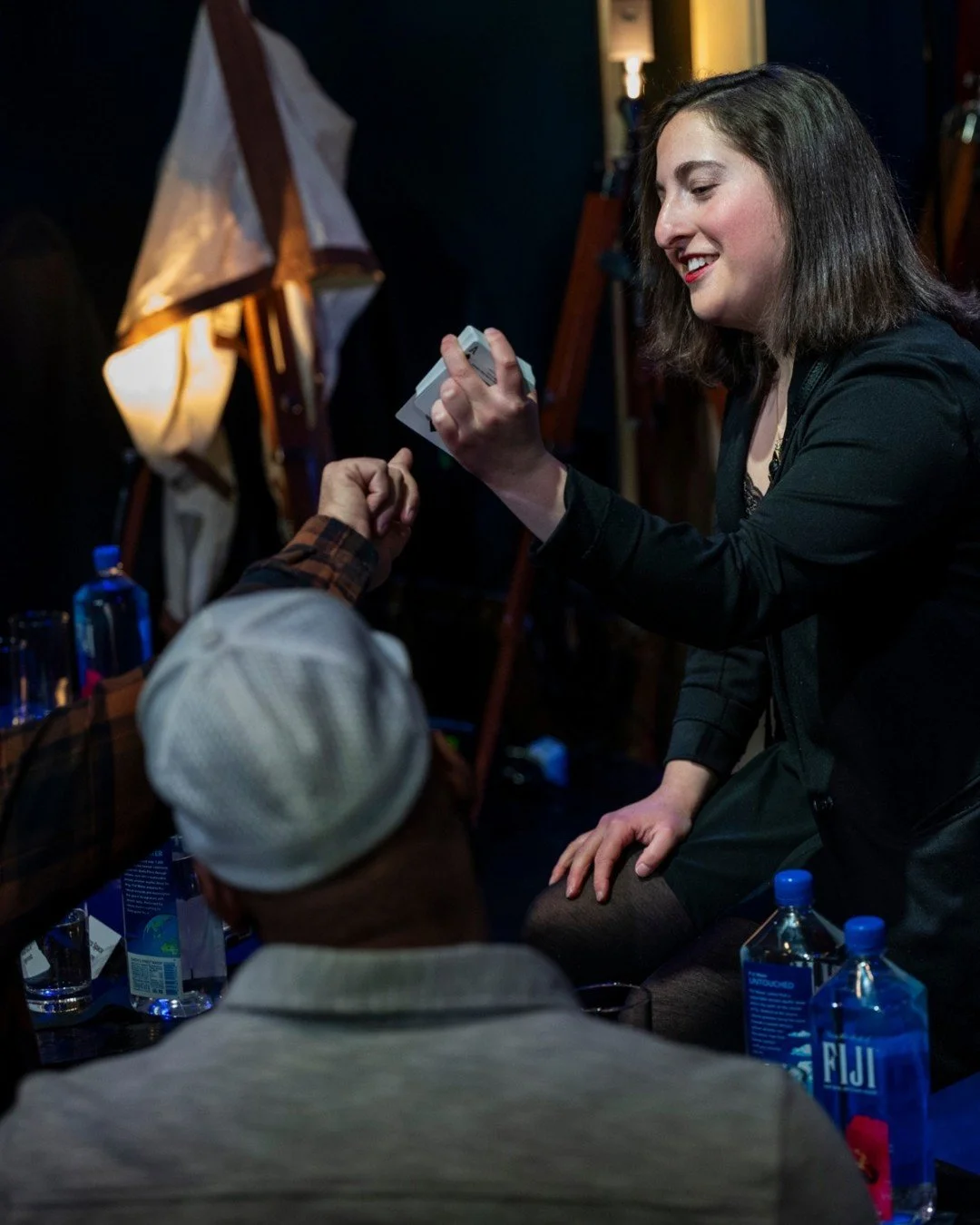 The magic starts long before the stage. Our magicians bring close-up performances directly to you, turning each table into a front-row seat.

🪄: @abbysegalmagic, @paigesmagic, @justinpurcell_magician
📸: @michaelbrosilowphoto

#chicagomagiclounge #m