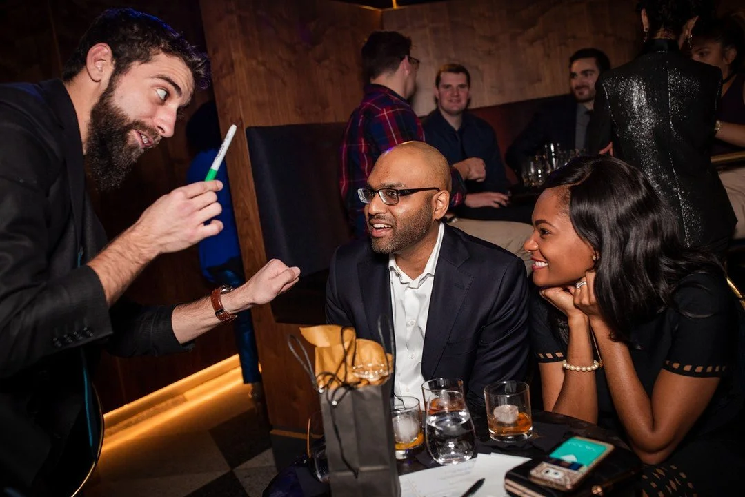 Take date night beyond the expected. More than a meal, more than a toast, it&rsquo;s a night of shared amazement you&rsquo;ll be talking about long after the final act.

Book your evening out with the link in bio.

#chicagomagiclounge #magicshow #thi