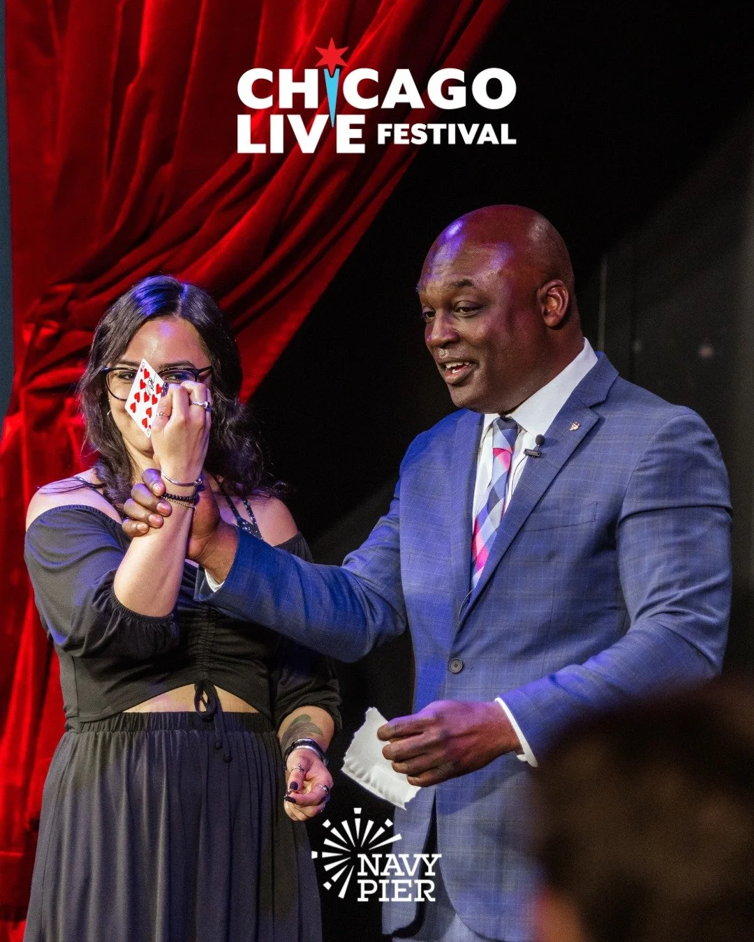 One week from today, magic is headed to the lakefront! Benjamin @barnesmagic takes the Wave Stage at @navypierchicago for his second year in a row at Chicago Live! Catch him at 2:30 pm on September 20.
.
.
.
#chicagomagiclounge #magicshow #chicagoliv