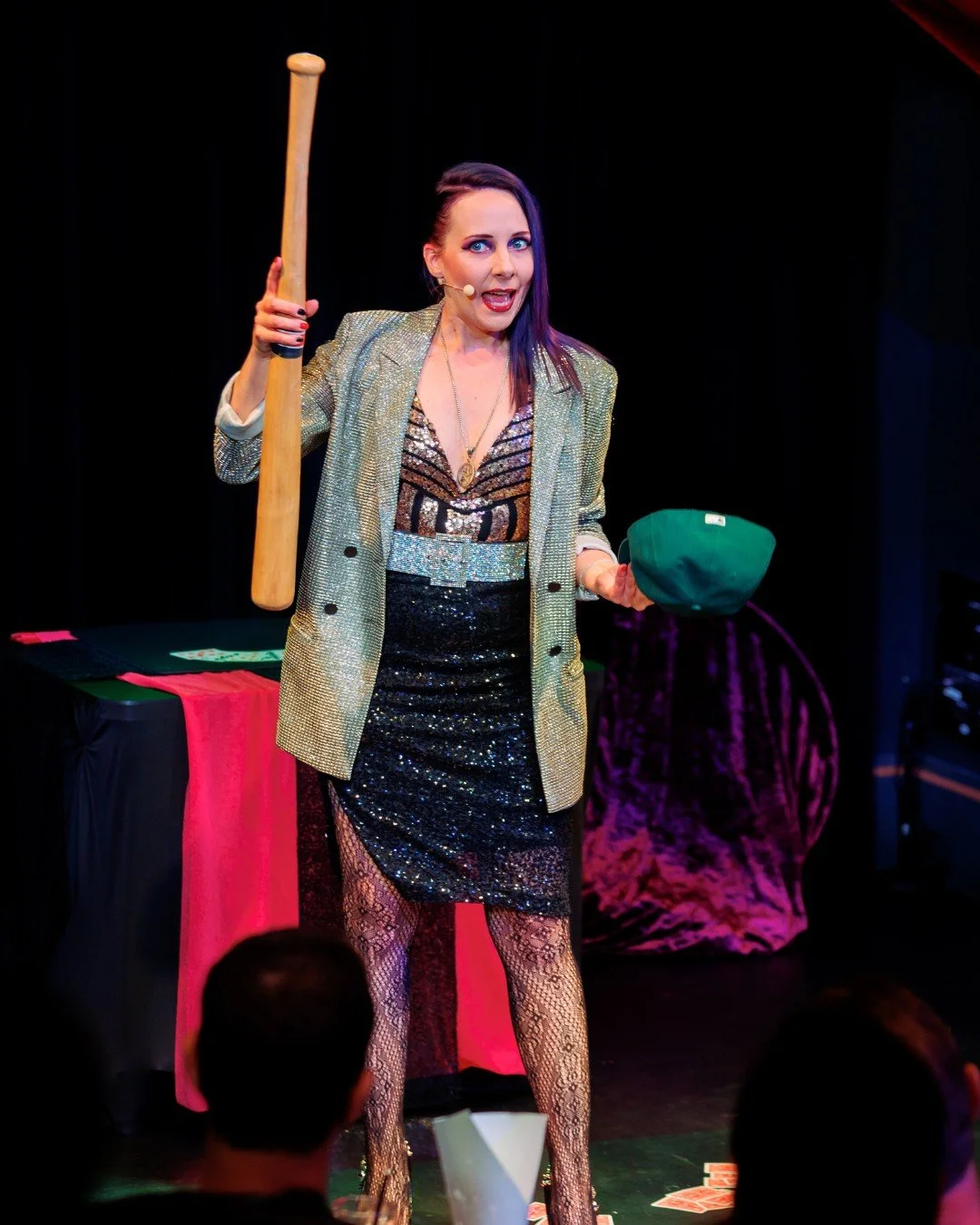 @paigesmagic is up to bat tonight for our One Night Only series. With a commanding stage presence and a knack for keeping audiences guessing, Paige turns every moment into an invitation to lean in a little closer.

Photo Credit: @selfoto

#chicagomag