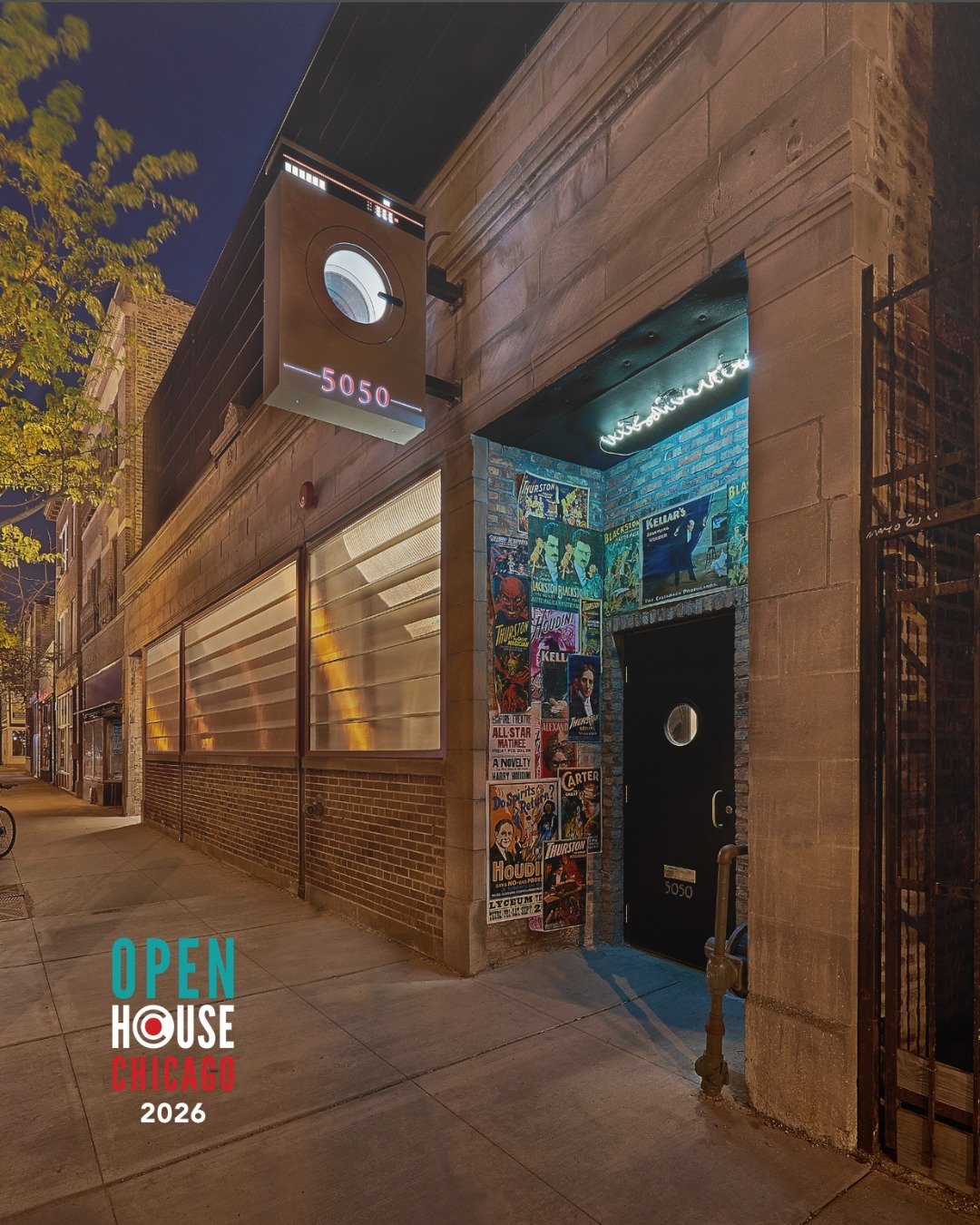 Behind the doors of Chicago Magic Lounge, there&rsquo;s plenty of history to discover.

Join us Saturday, October 17, from 10 am &ndash; 4:30 pm as our venue becomes an official site for the 2026 @chiarchitecture Open House Chicago. Guided tours will