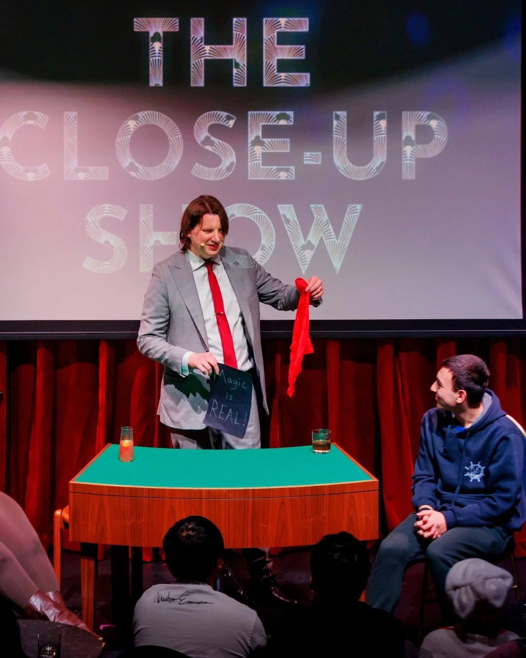 Magic is REAL! Experience it closer than ever during The Close-Up Show.

Every Monday, the smallest details take center stage as incredible sleight of hand unfolds before you and is magnified on the big screen. 

Make Mondays magical. Visit the link 