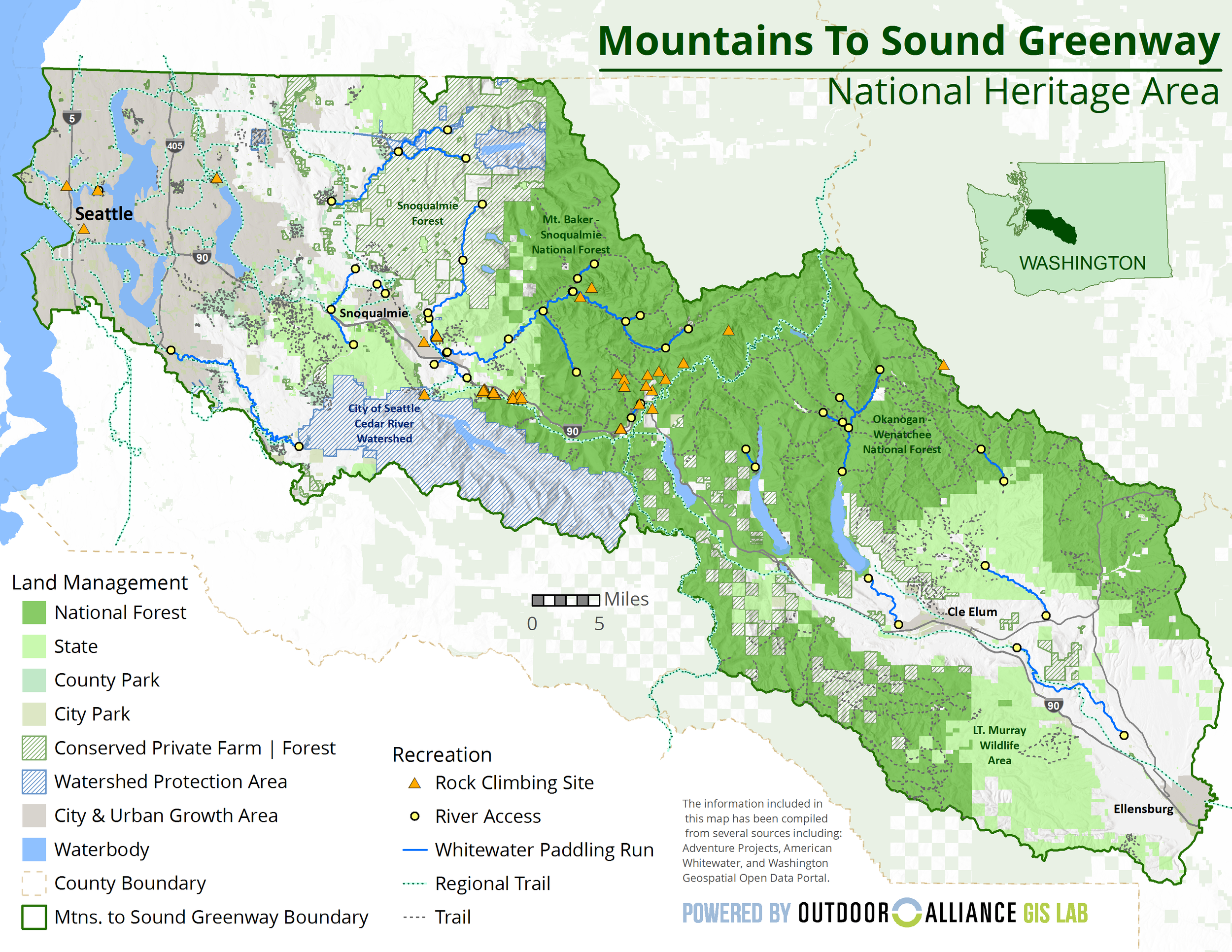 Mountains to Sound National Heritage Area