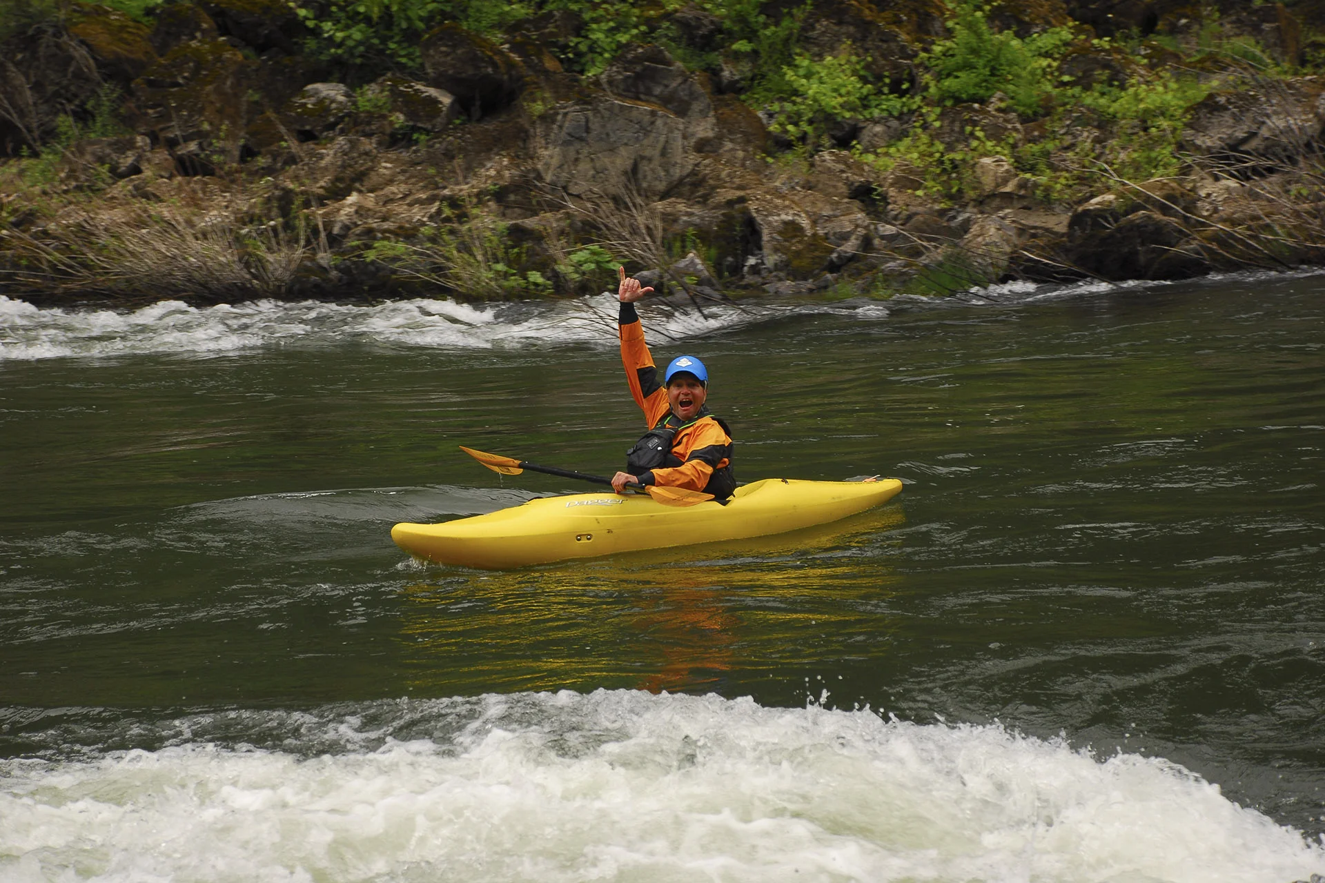 American Whitewater Executive Director Mark Singleton believes, like Louis Geltman , that stoke WILL save us. Enjoyment of rivers and the protection of rivers are two sides of the same coin at American Whitewater. | Image Thomas O’Keefe – American Whitewater Pacific Northwest Stewardship Director)
