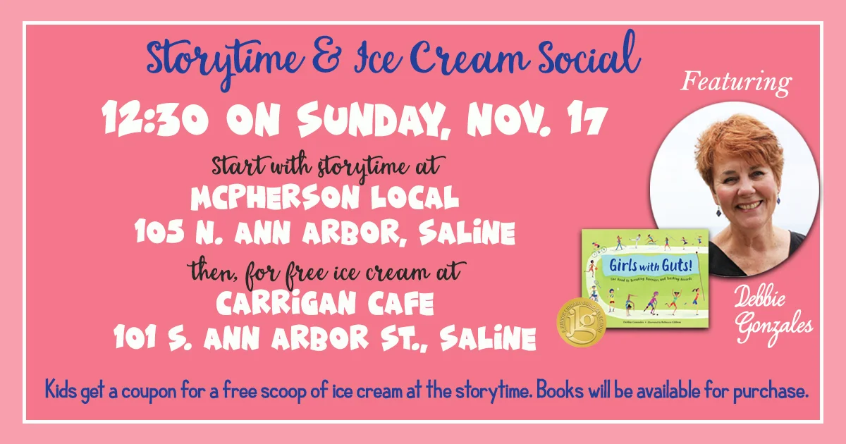 Book Signing &amp; Ice Cream Social!