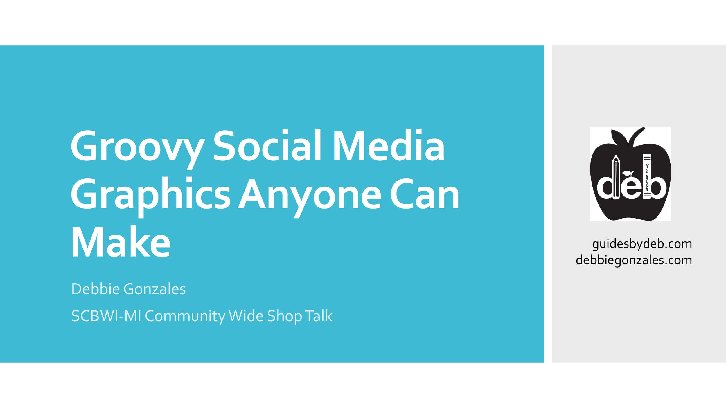 SCBWI-MI Community-Wide Shop Talk