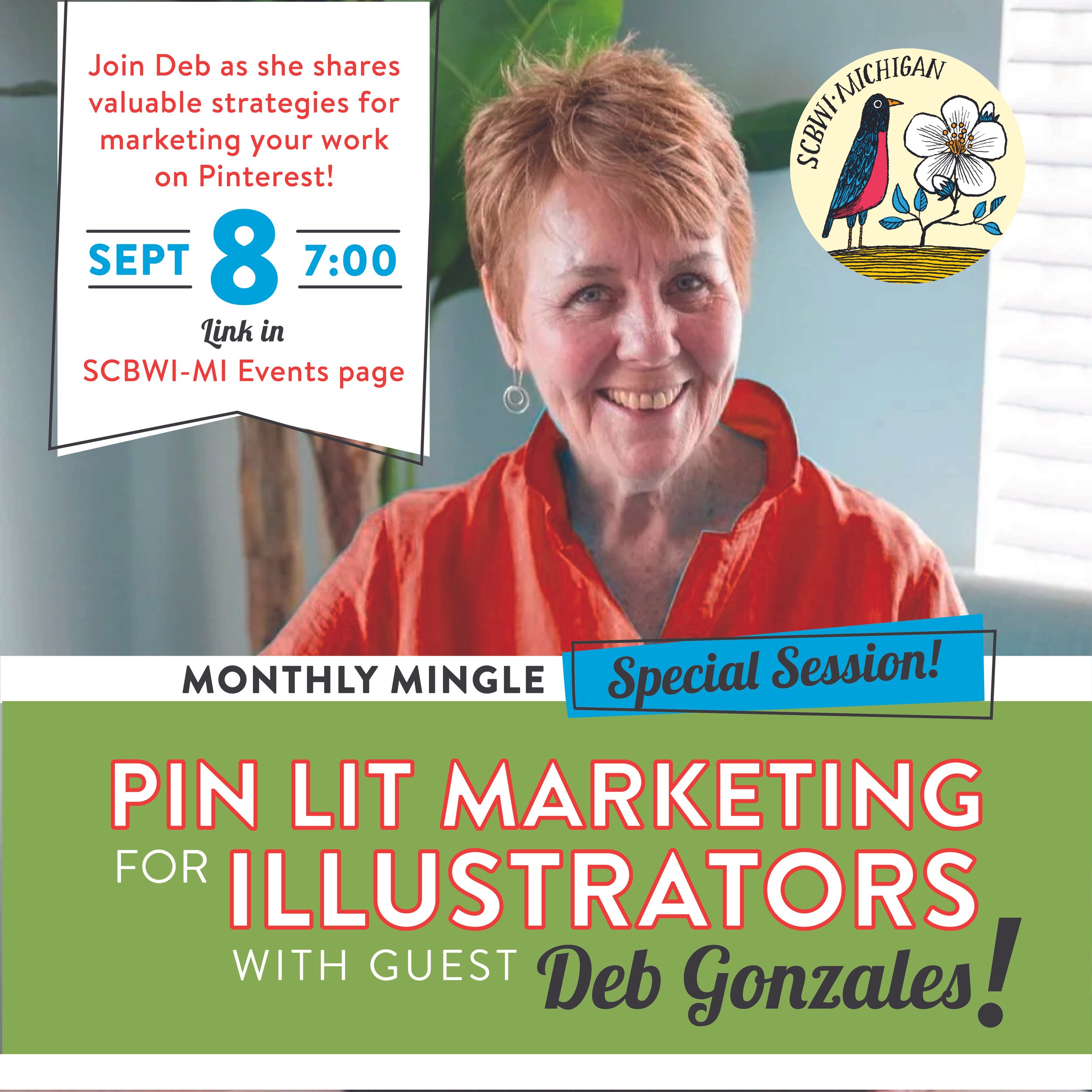 Pinterest for Illustrators - SCBWI-MI Monthly Mingle