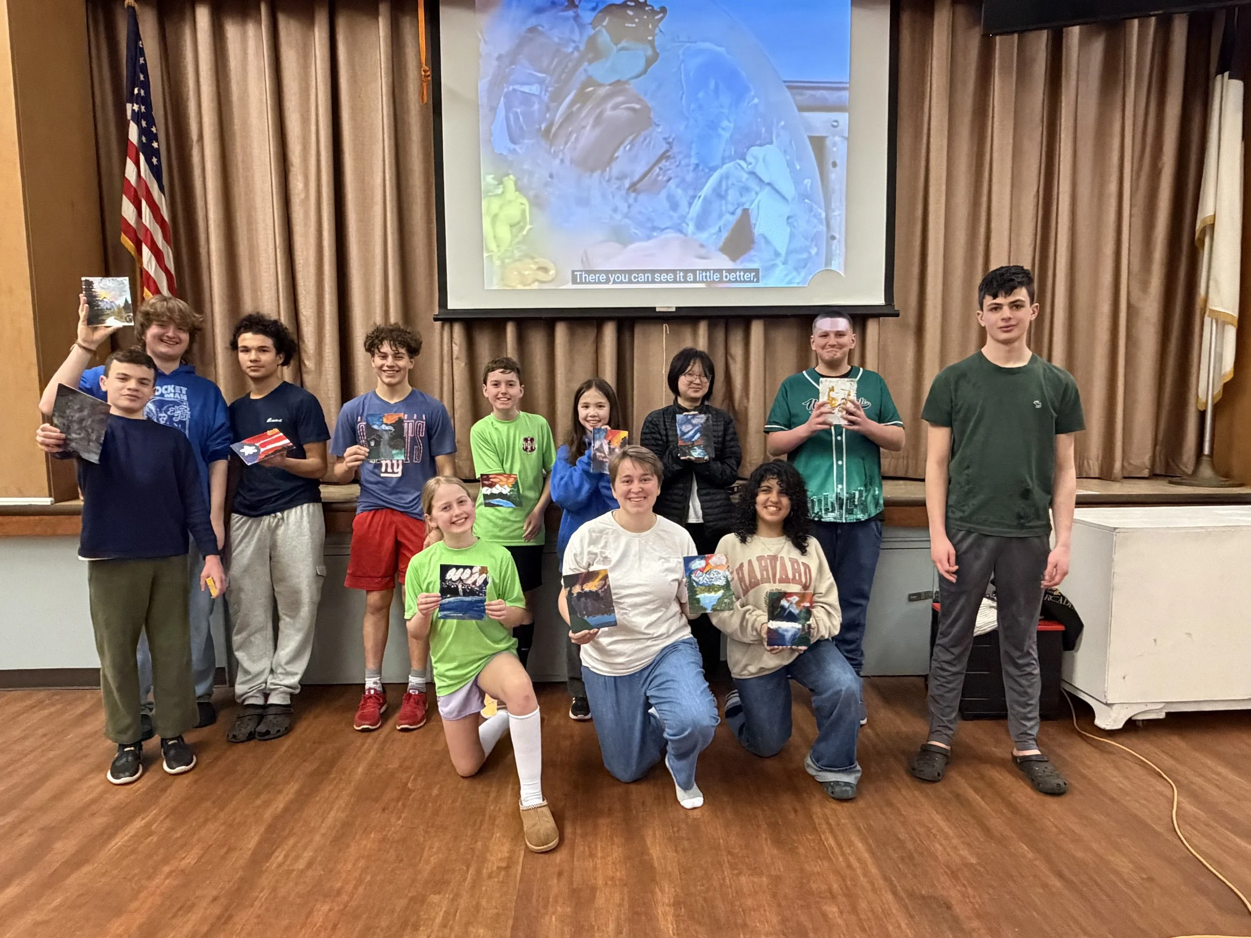 Youth Painting Gathering on March 8, 2026