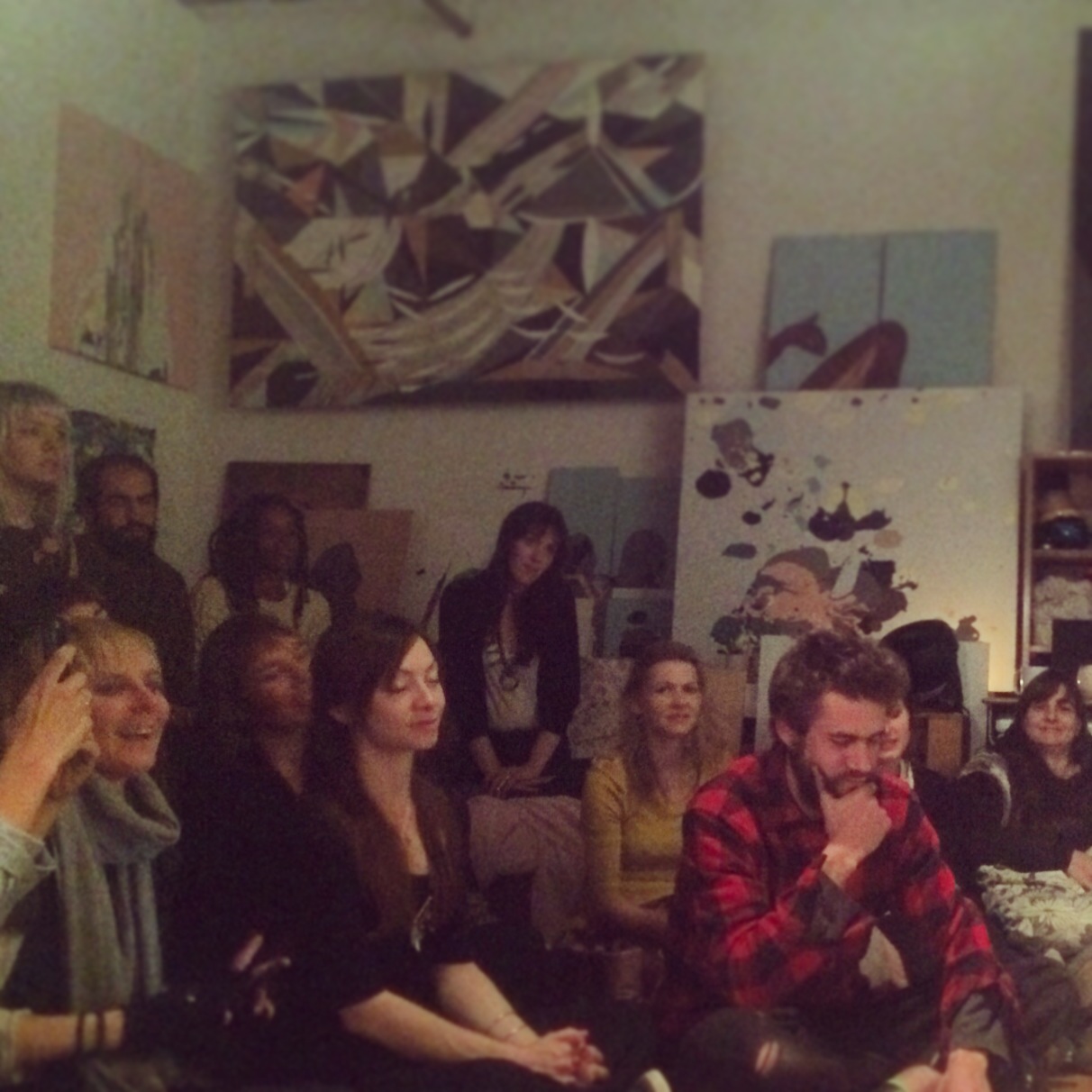  Art Music Tea Party Nov 8 2014 AA Studio Brooklyn NY   